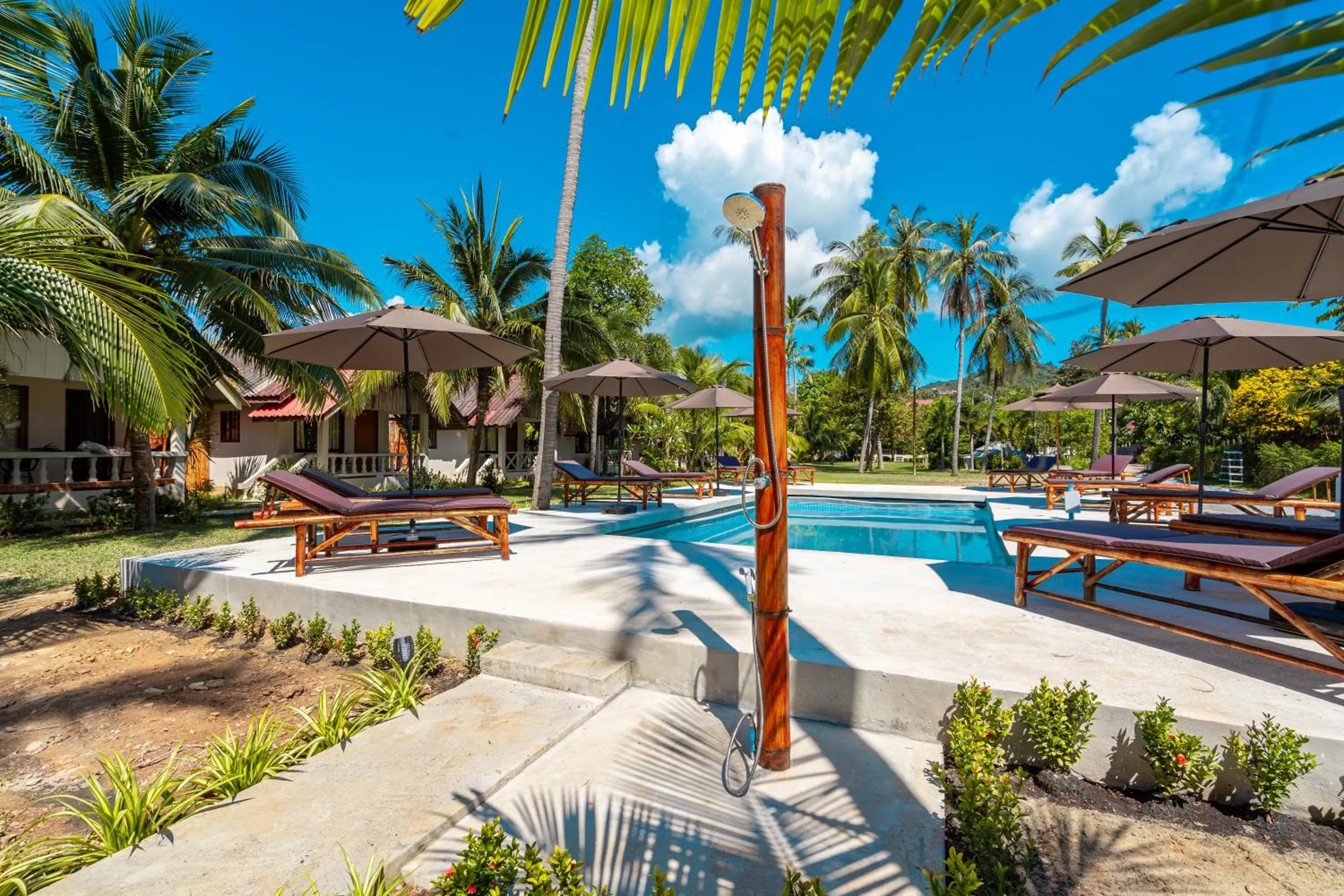 Natural landscape in Lanta Beachfront Resort