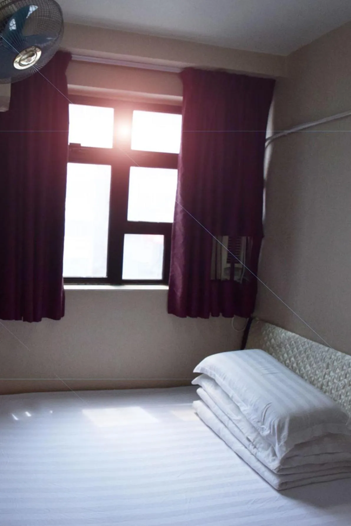 Bed in Wai fan Guest house