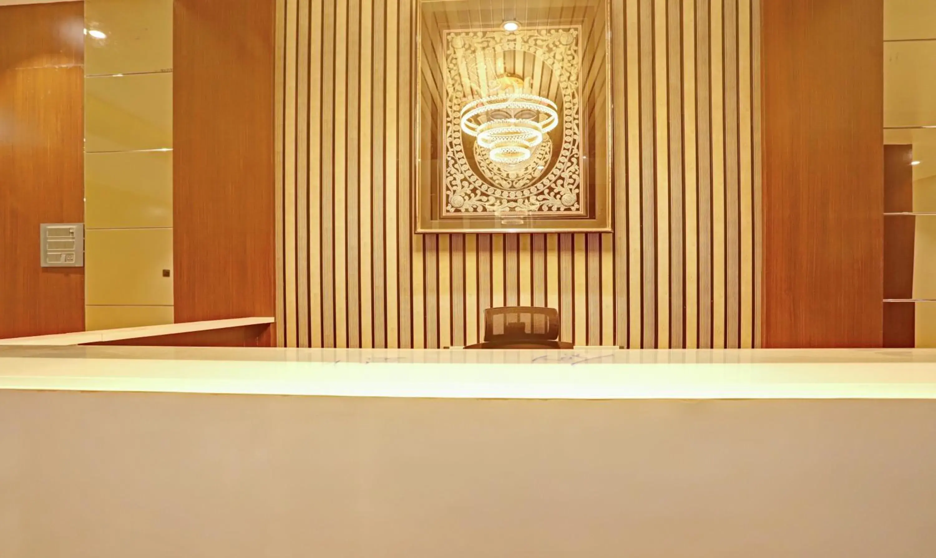 Lobby or reception in Treebo Risha Lobby or reception in Treebo Risha