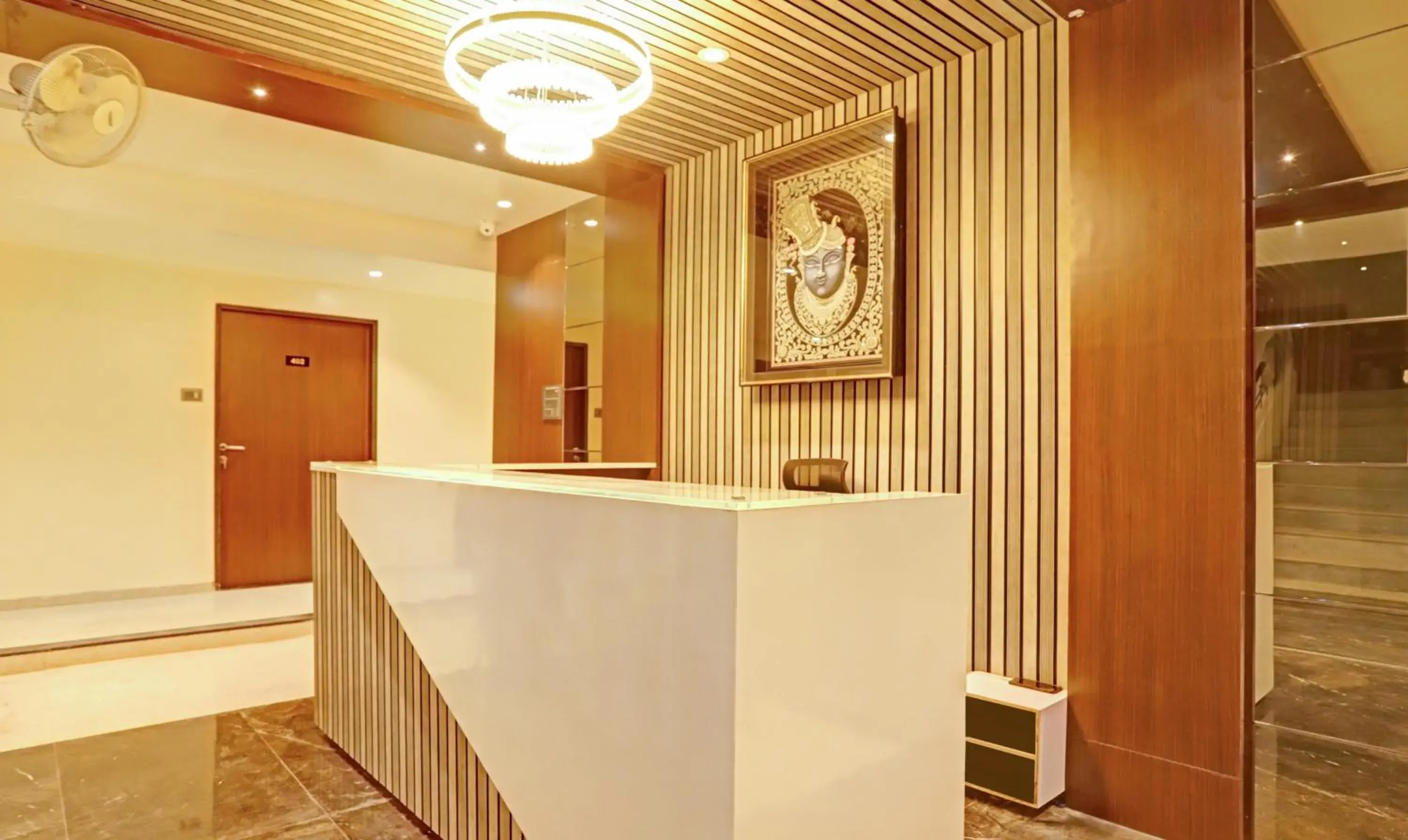 Lobby or reception in Treebo Risha Lobby or reception in Treebo Risha