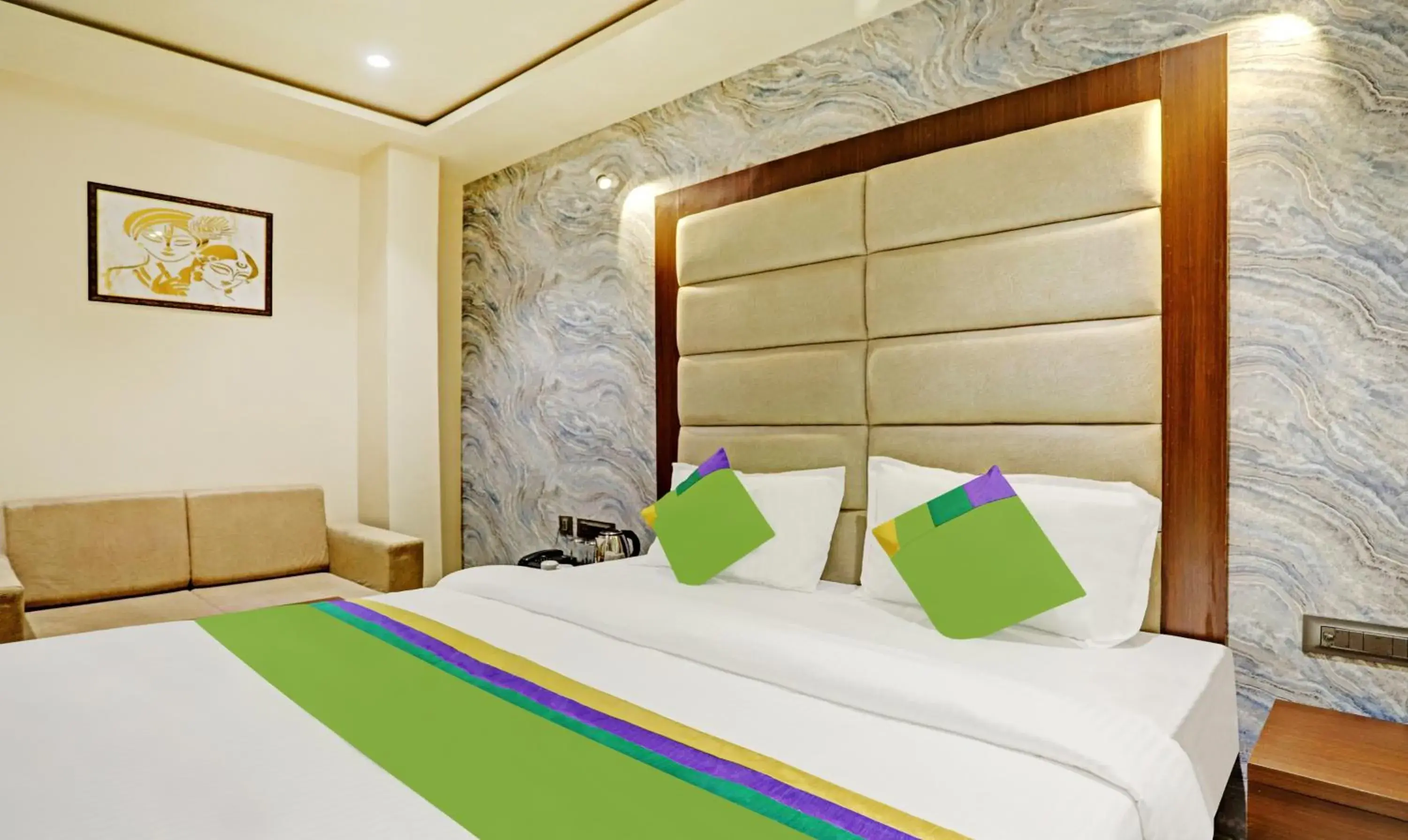 Standard Double Room - single occupancy in Treebo Risha Standard Double Room - single occupancy in Treebo Risha