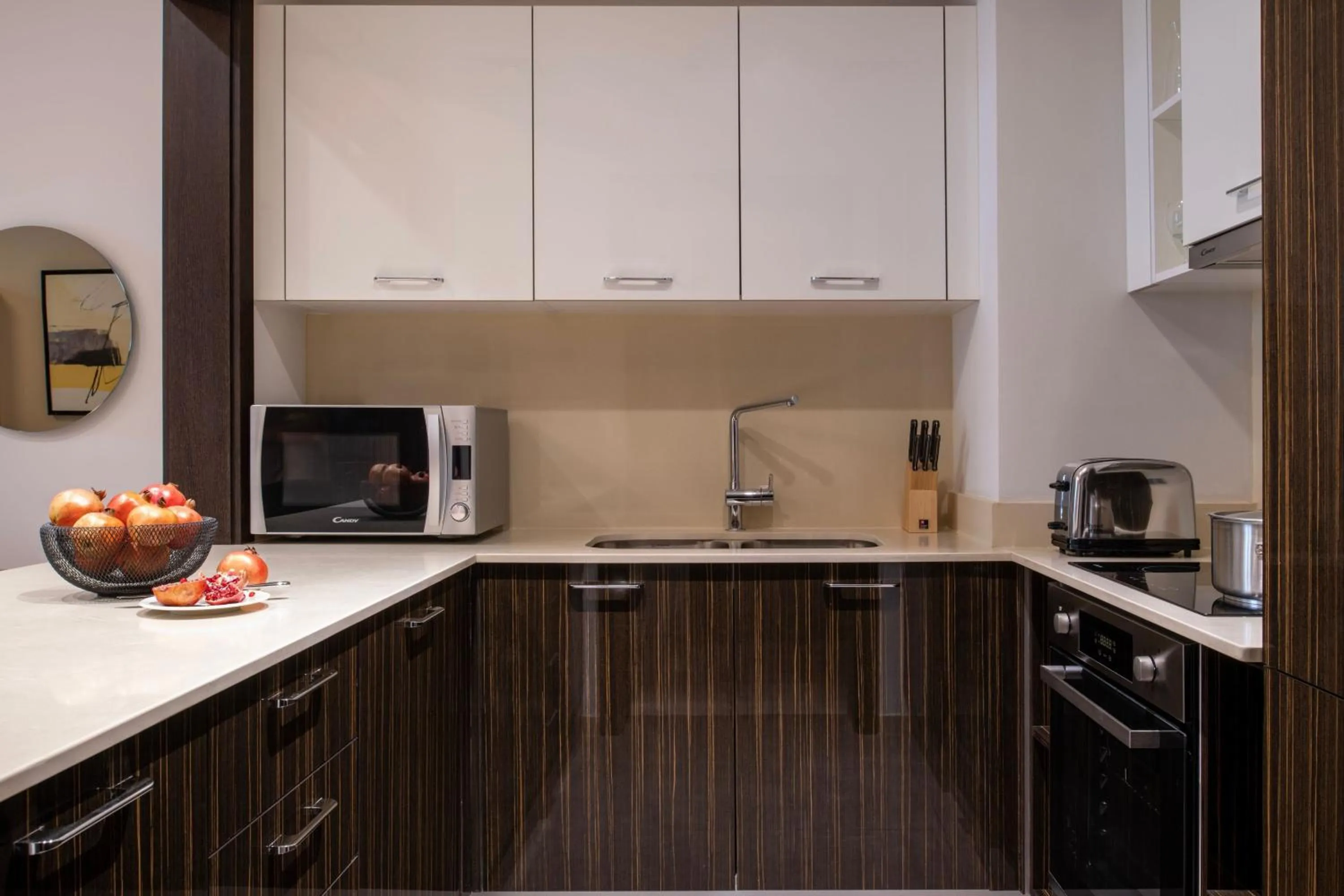 Photo of the whole room in Marriott Executive Apartments Doha, Le Mirage City Walk