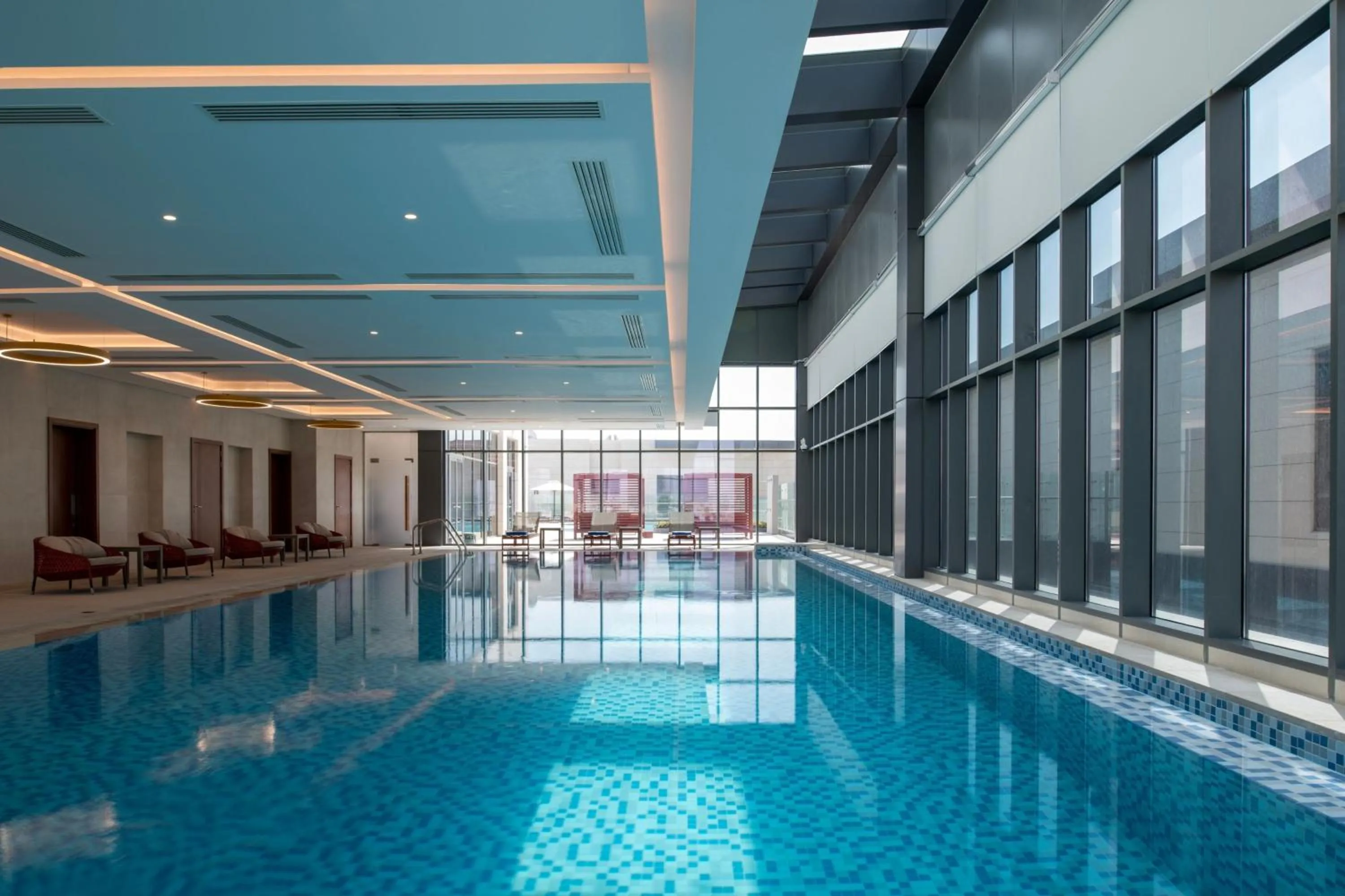 Swimming pool in Marriott Executive Apartments Doha, Le Mirage City Walk
