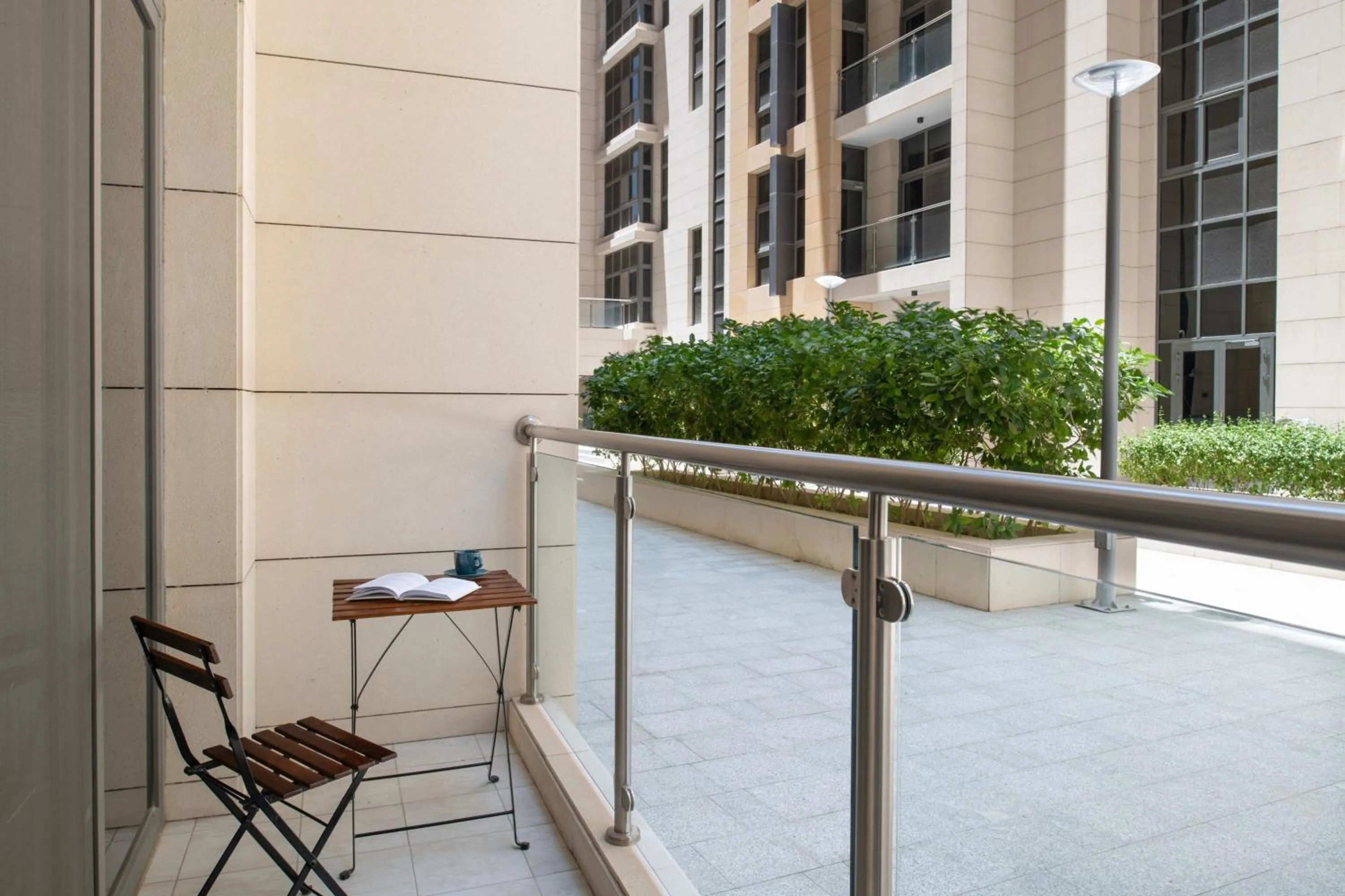 Photo of the whole room in Marriott Executive Apartments Doha, Le Mirage City Walk