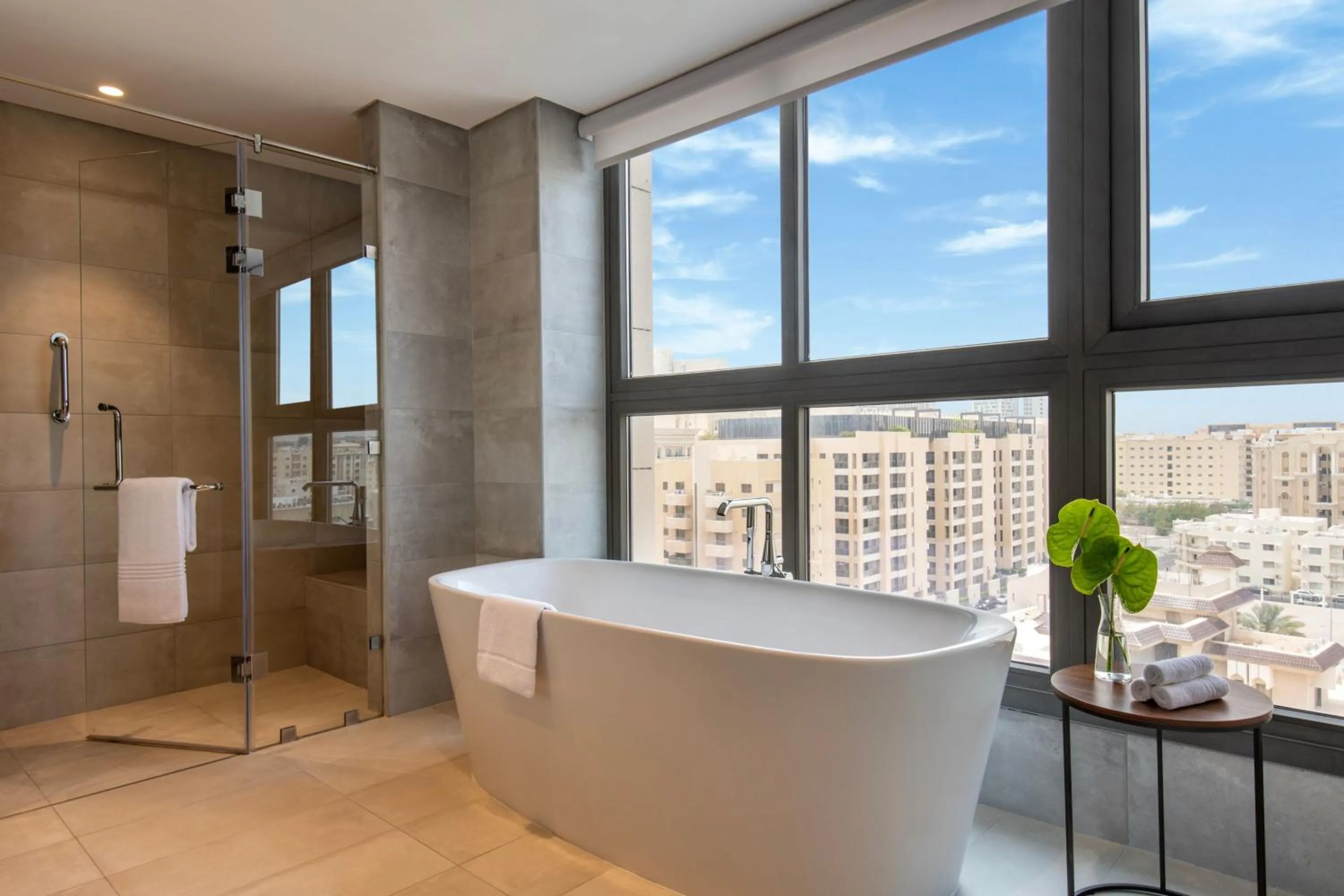 Photo of the whole room in Marriott Executive Apartments Doha, Le Mirage City Walk