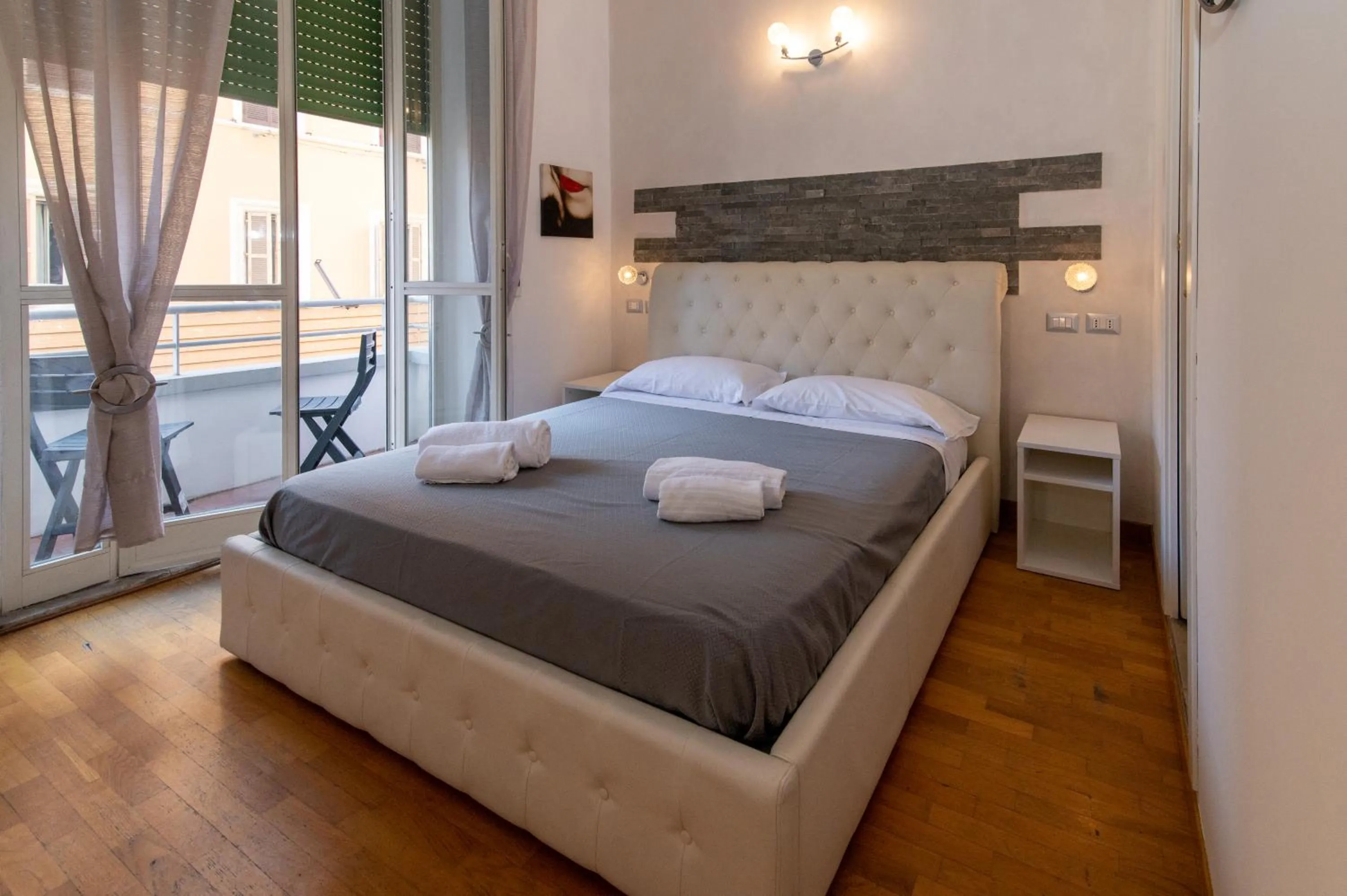 Bed in Exa Rooms - Prati