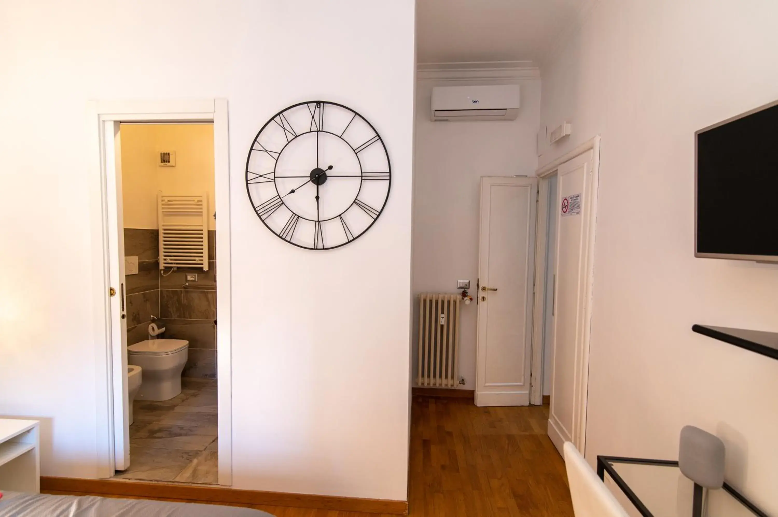 Triple Room with Private External Bathroom - single occupancy in Exa Rooms - Vatican Triple Room with Private External Bathroom - single occupancy in Exa Rooms - Vatican