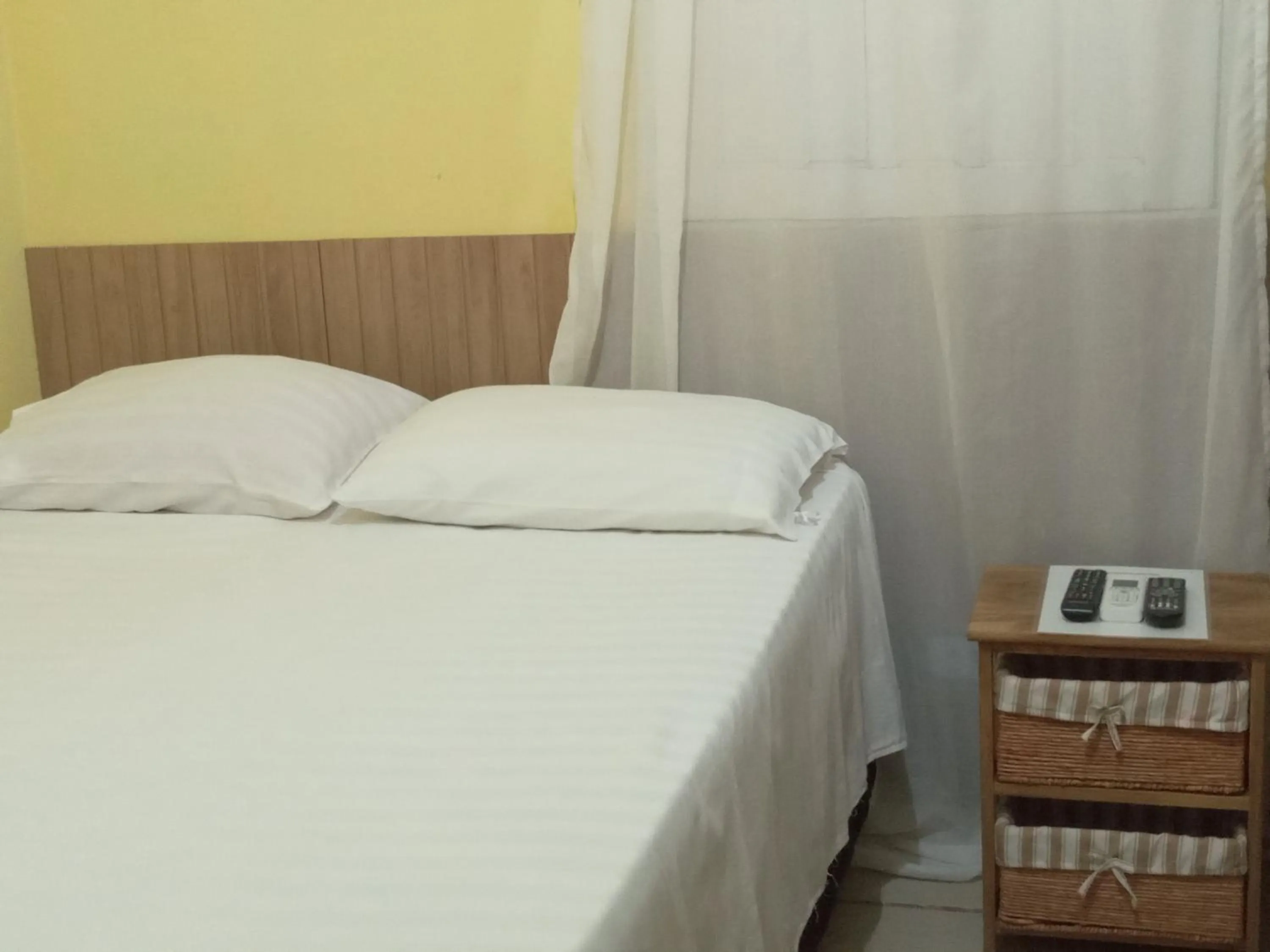 Bed in Pousada Villas Colossos