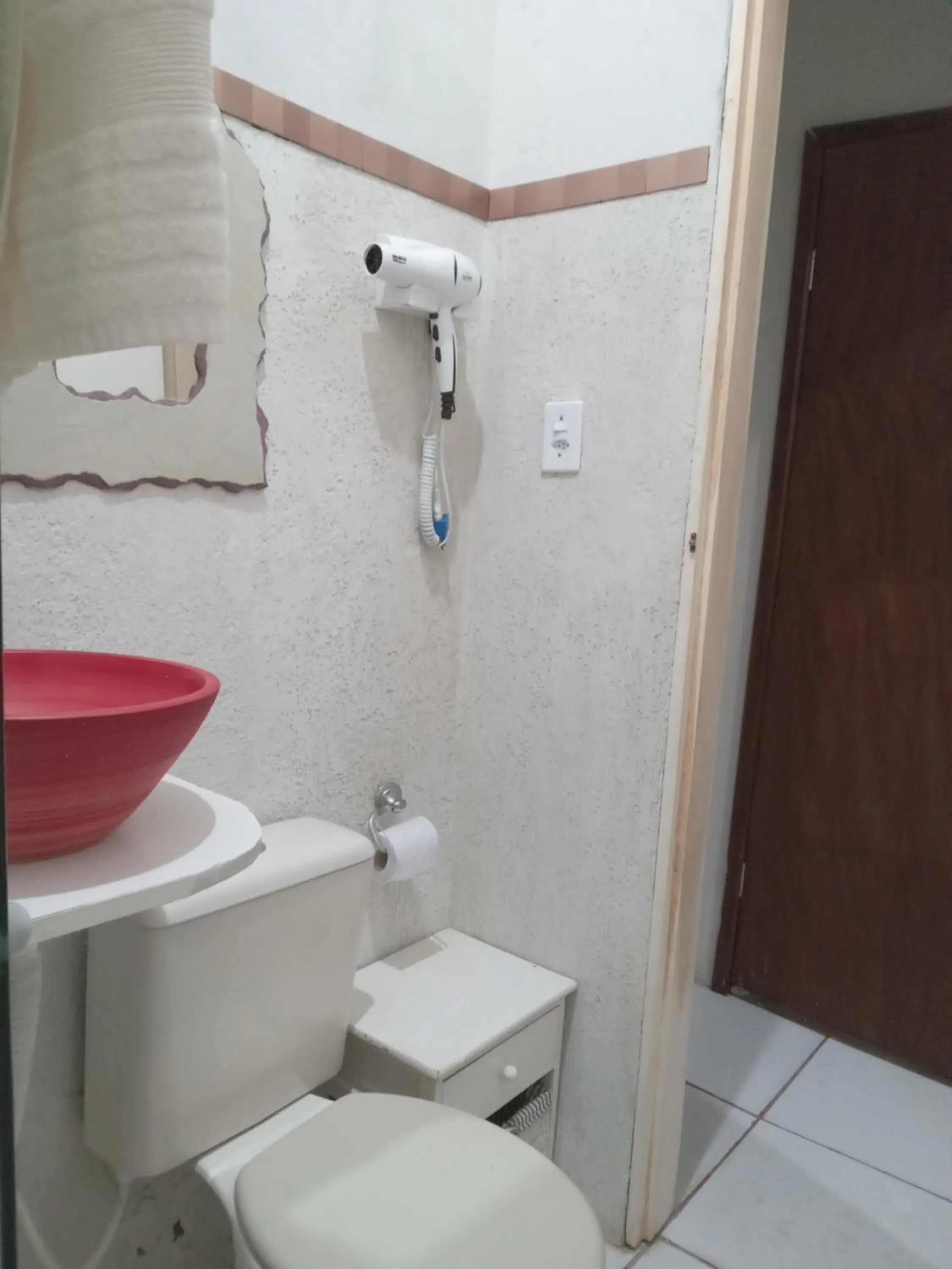 Toilet in Pousada Villas Colossos