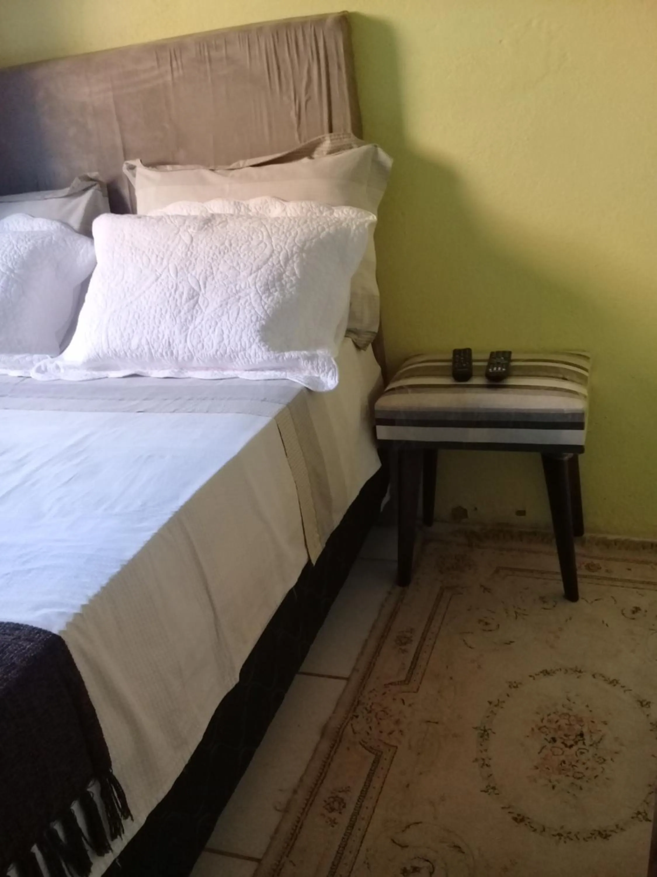 Bed in Pousada Villas Colossos
