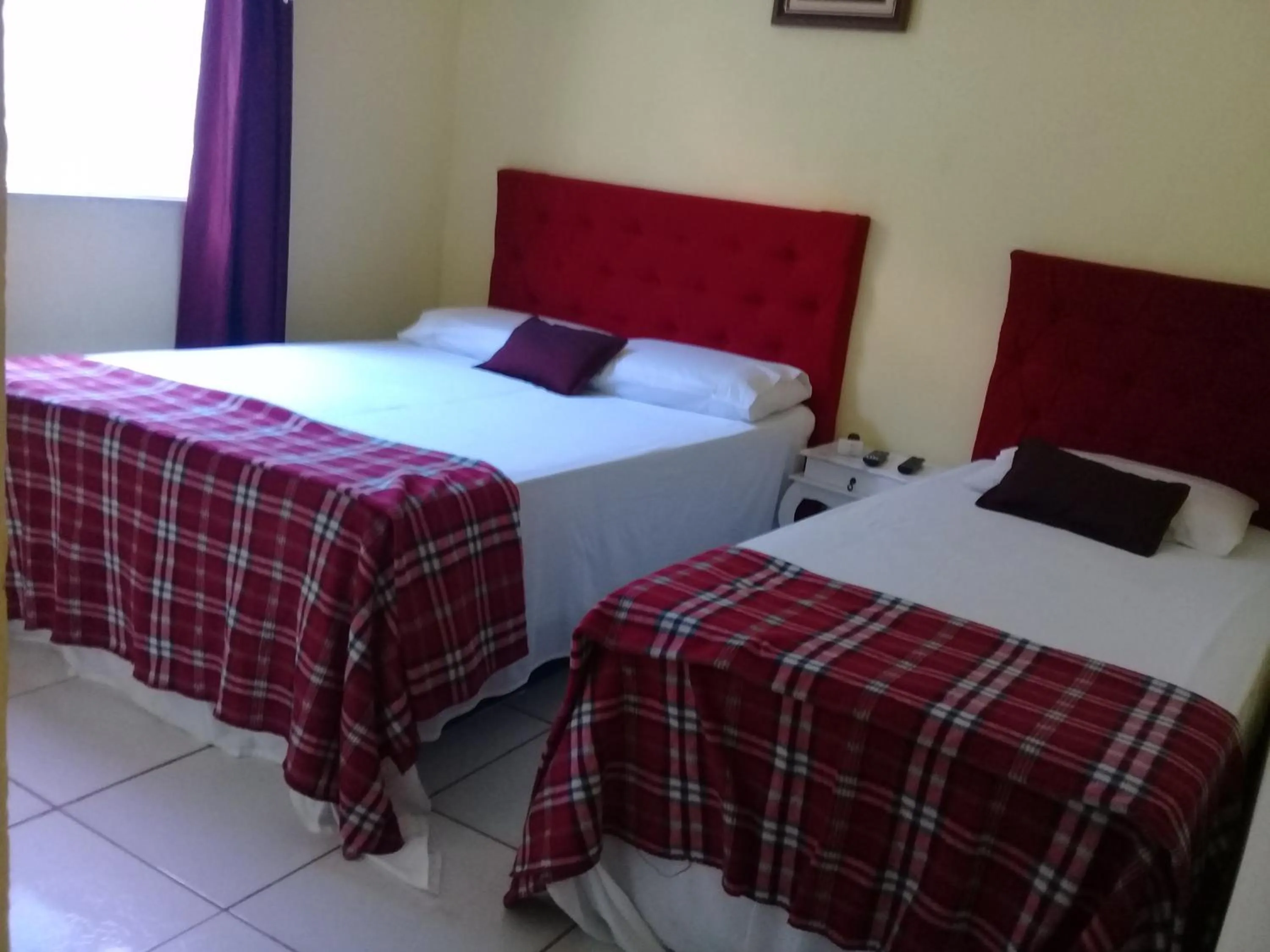 Bed in Pousada Villas Colossos