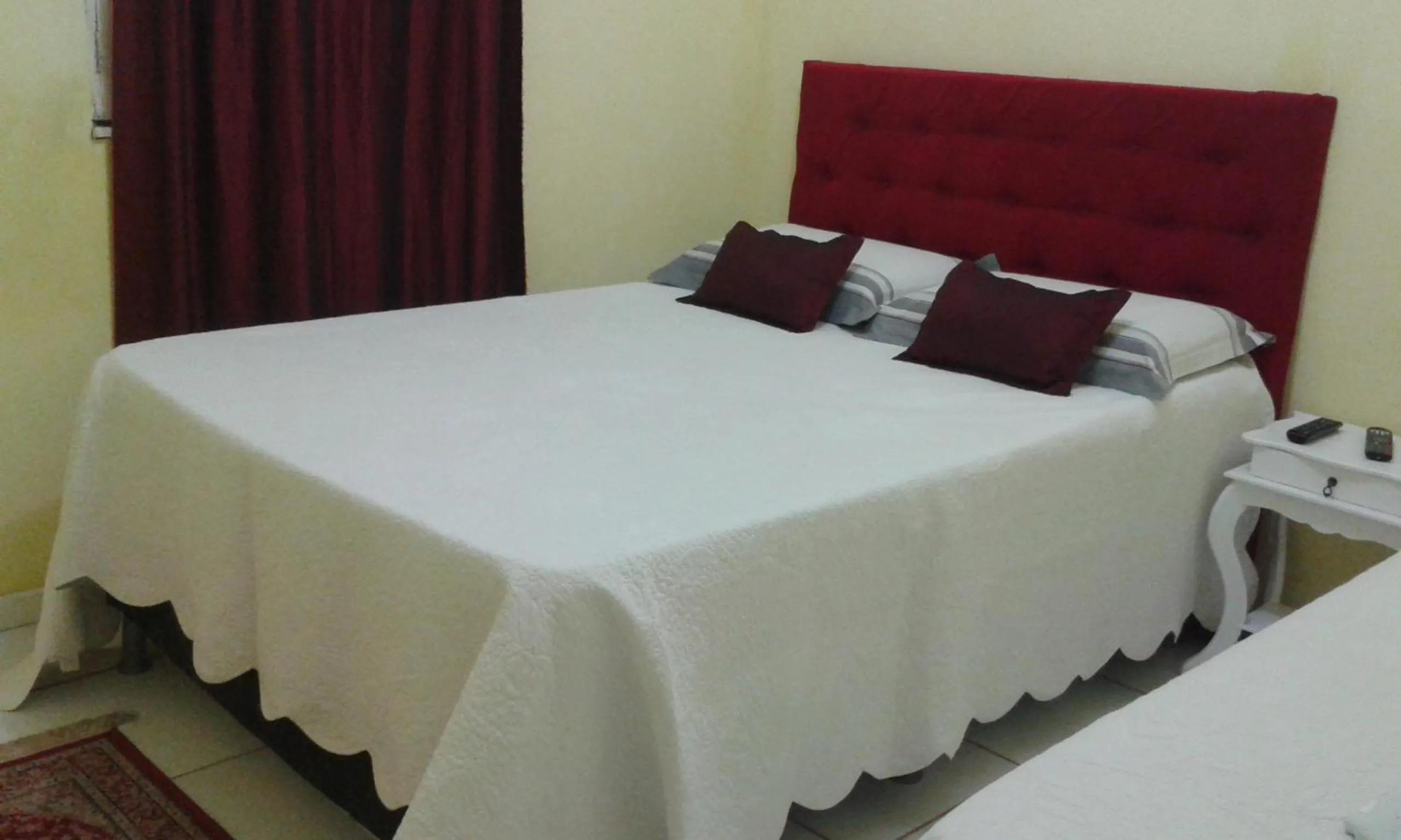Bed in Pousada Villas Colossos