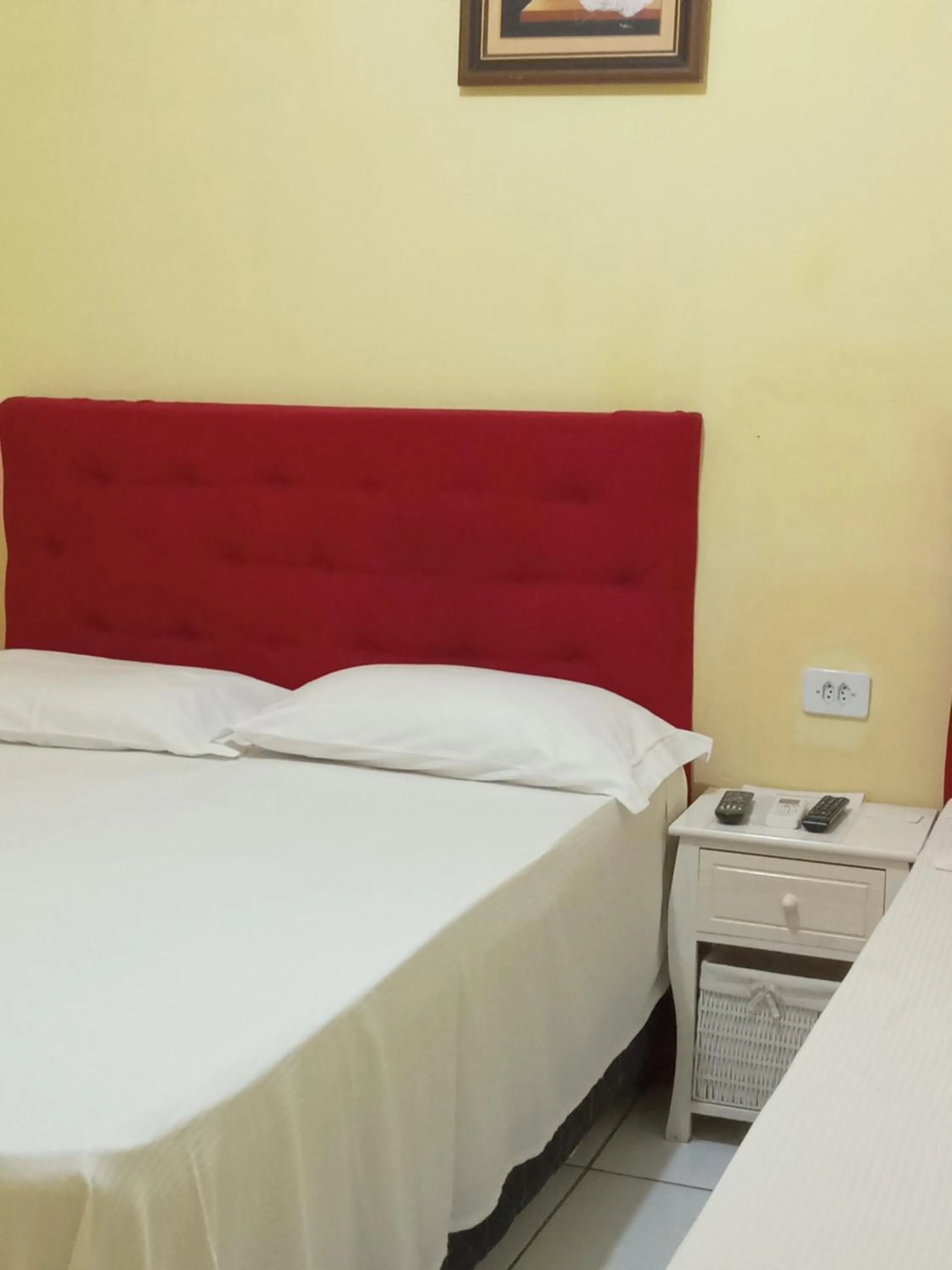 Bed in Pousada Villas Colossos