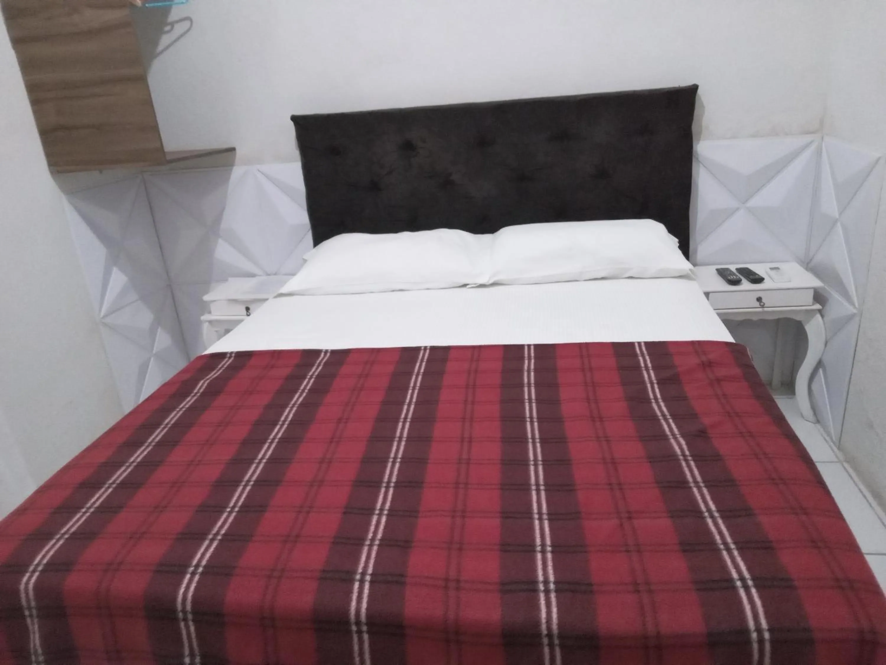Bed in Pousada Villas Colossos