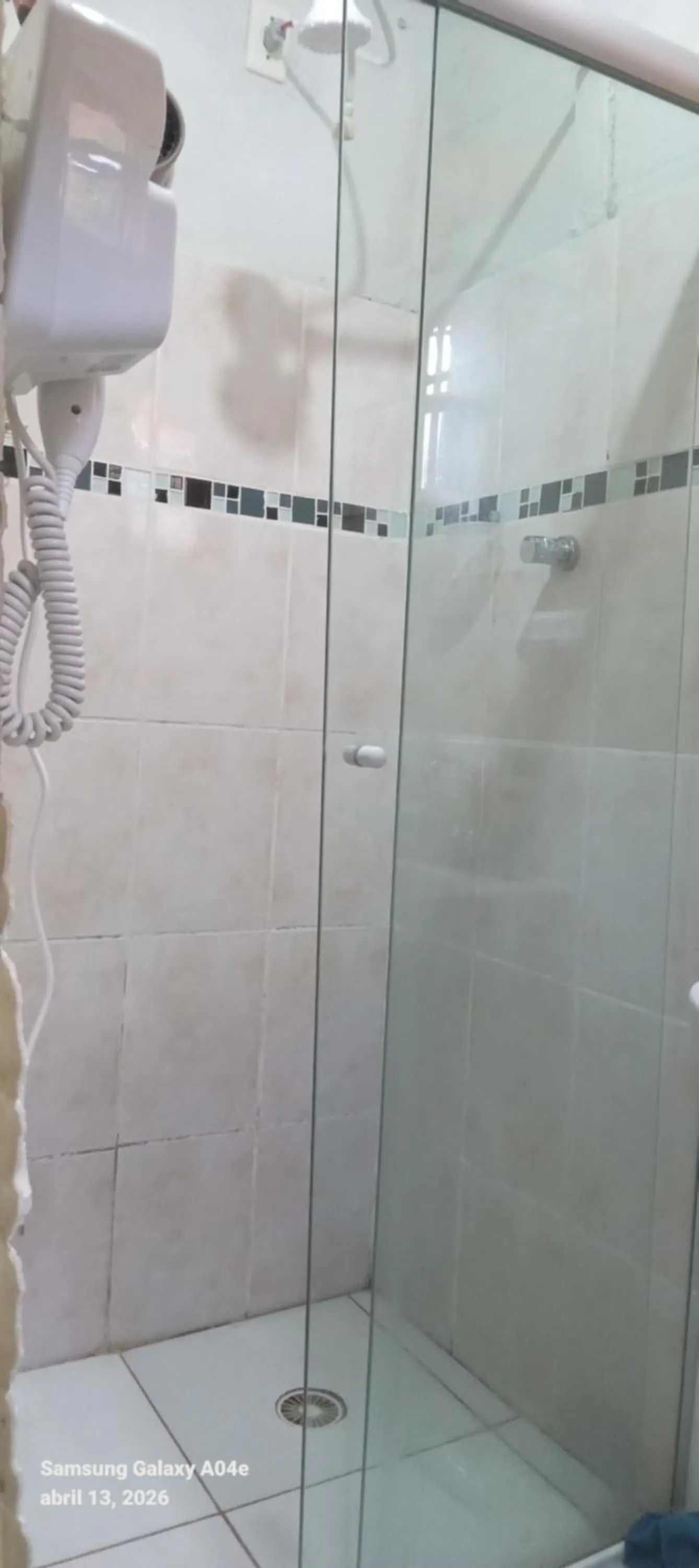Shower in Pousada Villas Colossos