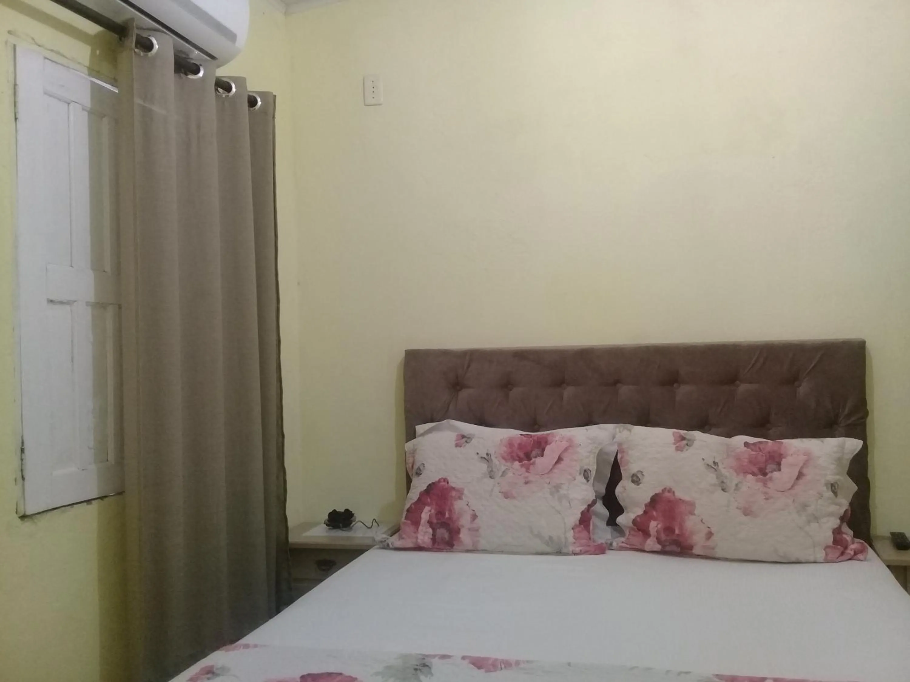Bed in Pousada Villas Colossos