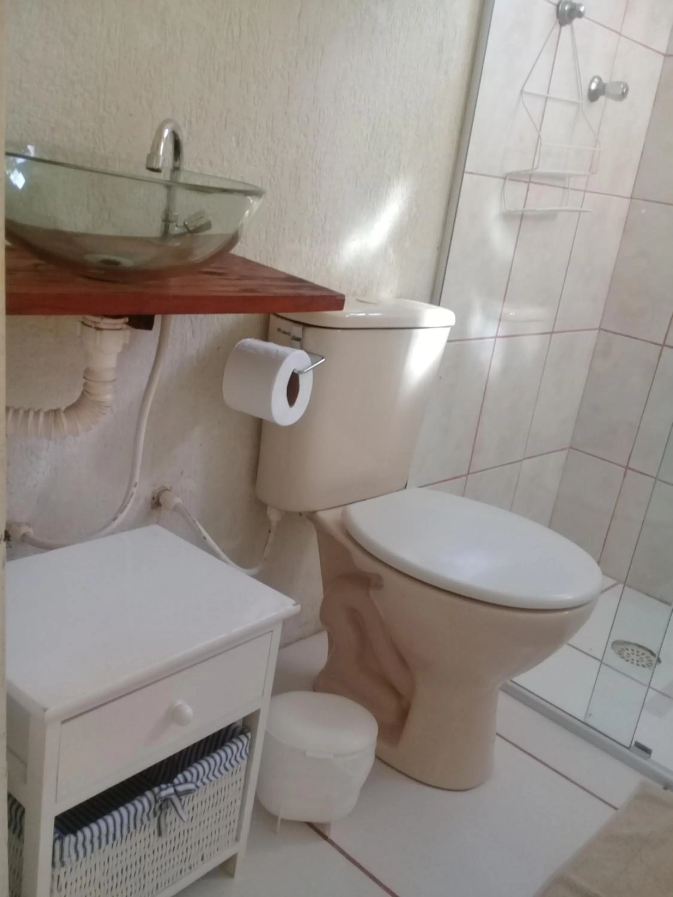 Toilet in Pousada Villas Colossos