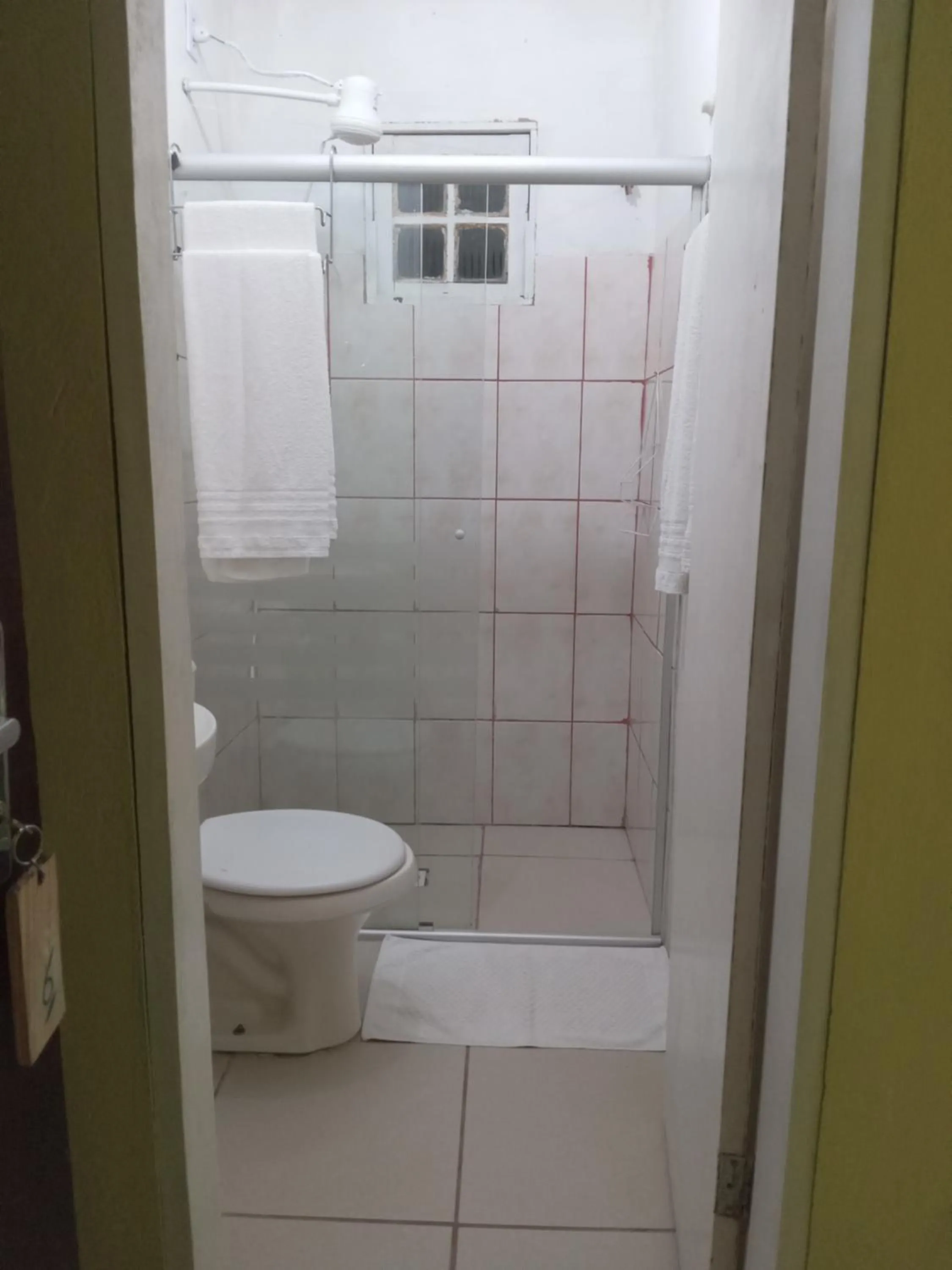 Bathroom in Pousada Villas Colossos