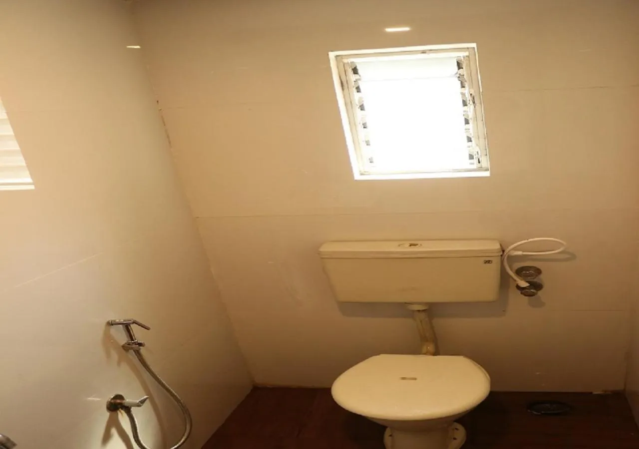 Bathroom in Hotel Geetanjali St Bus Stand Panvel
