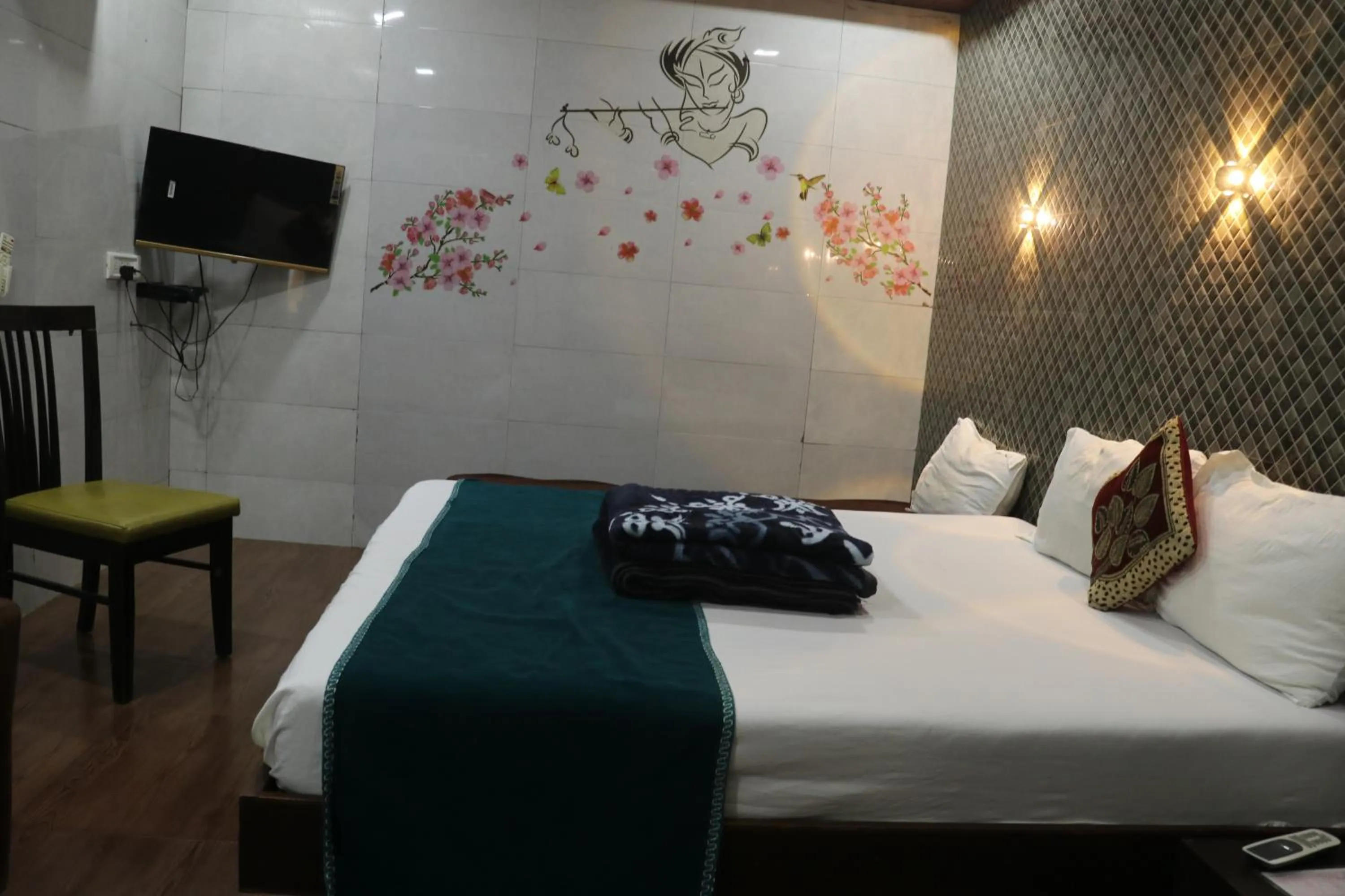 Bed in Hotel Geetanjali St Bus Stand Panvel