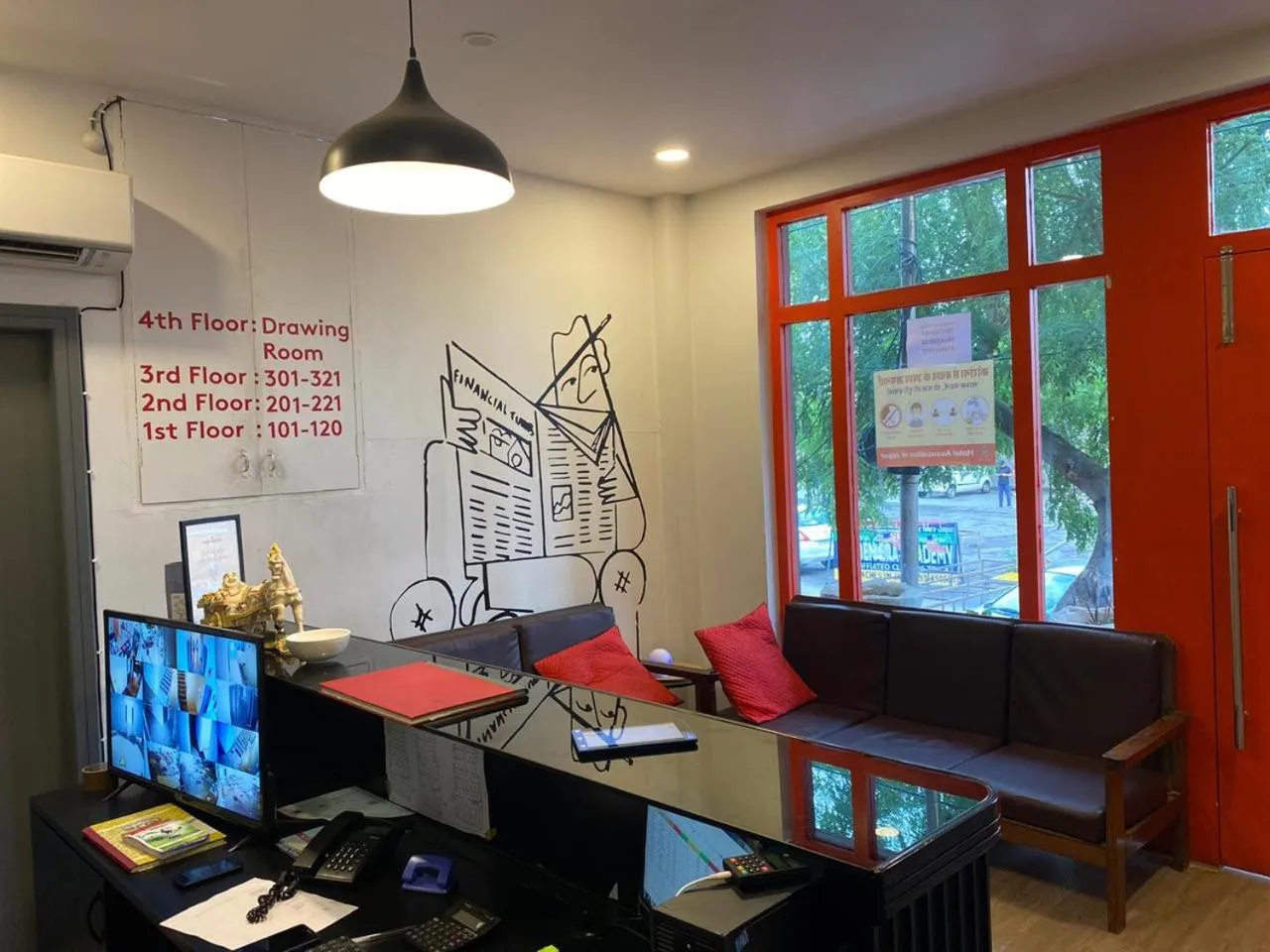 Lobby or reception in Hotel Jaiman