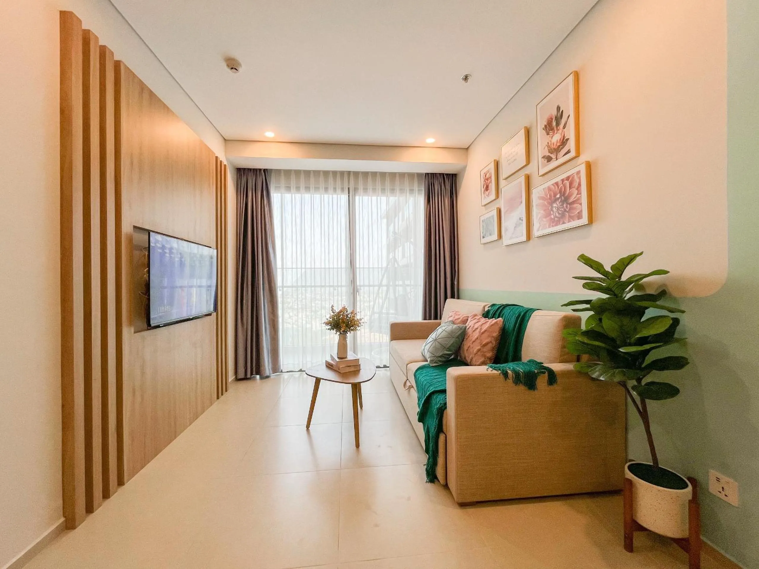 TV and multimedia in The Sóng Apartment Vũng Tàu - Mita House