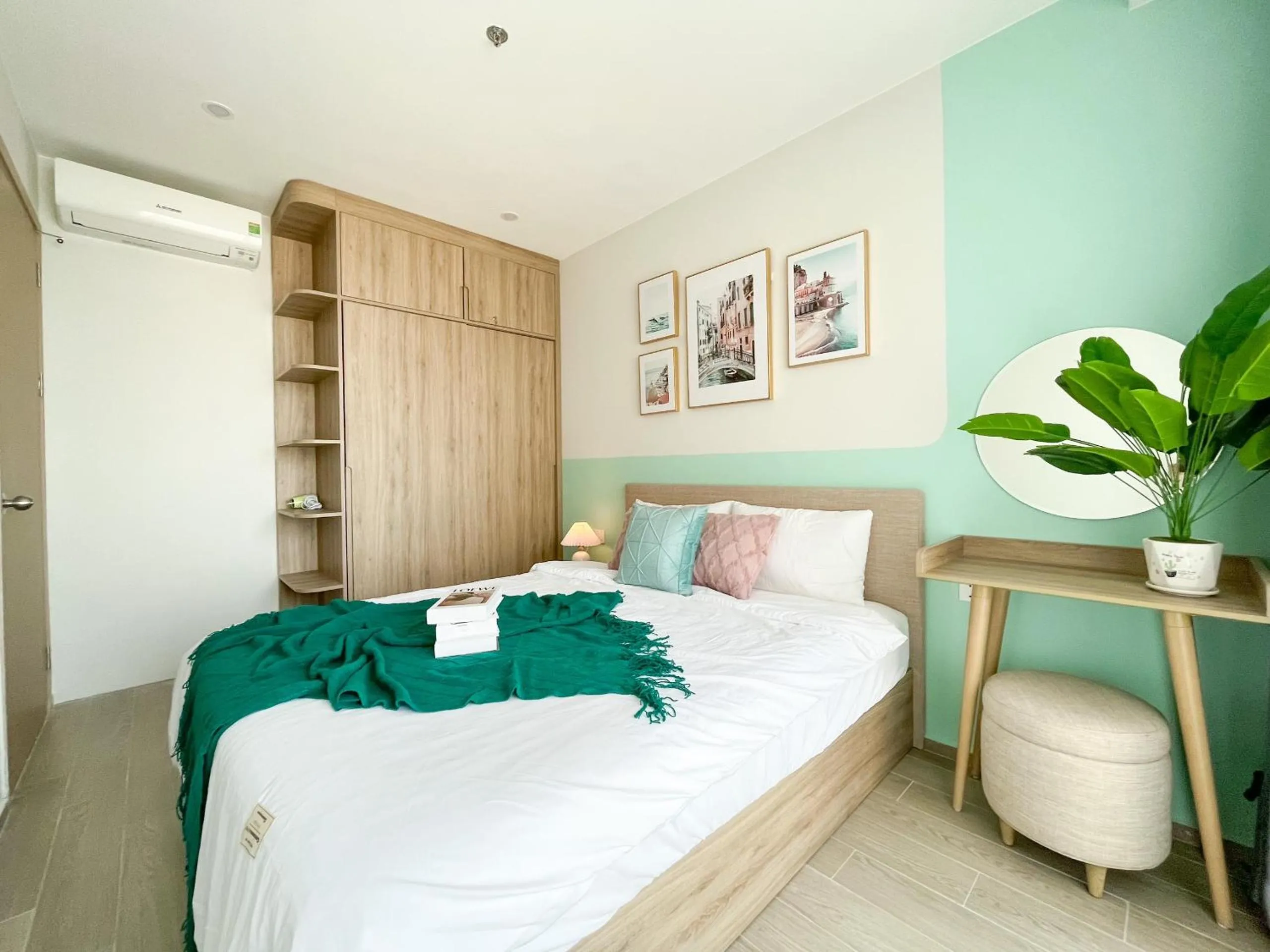 Photo of the whole room, Bed in The Sóng Apartment Vũng Tàu - Mita House