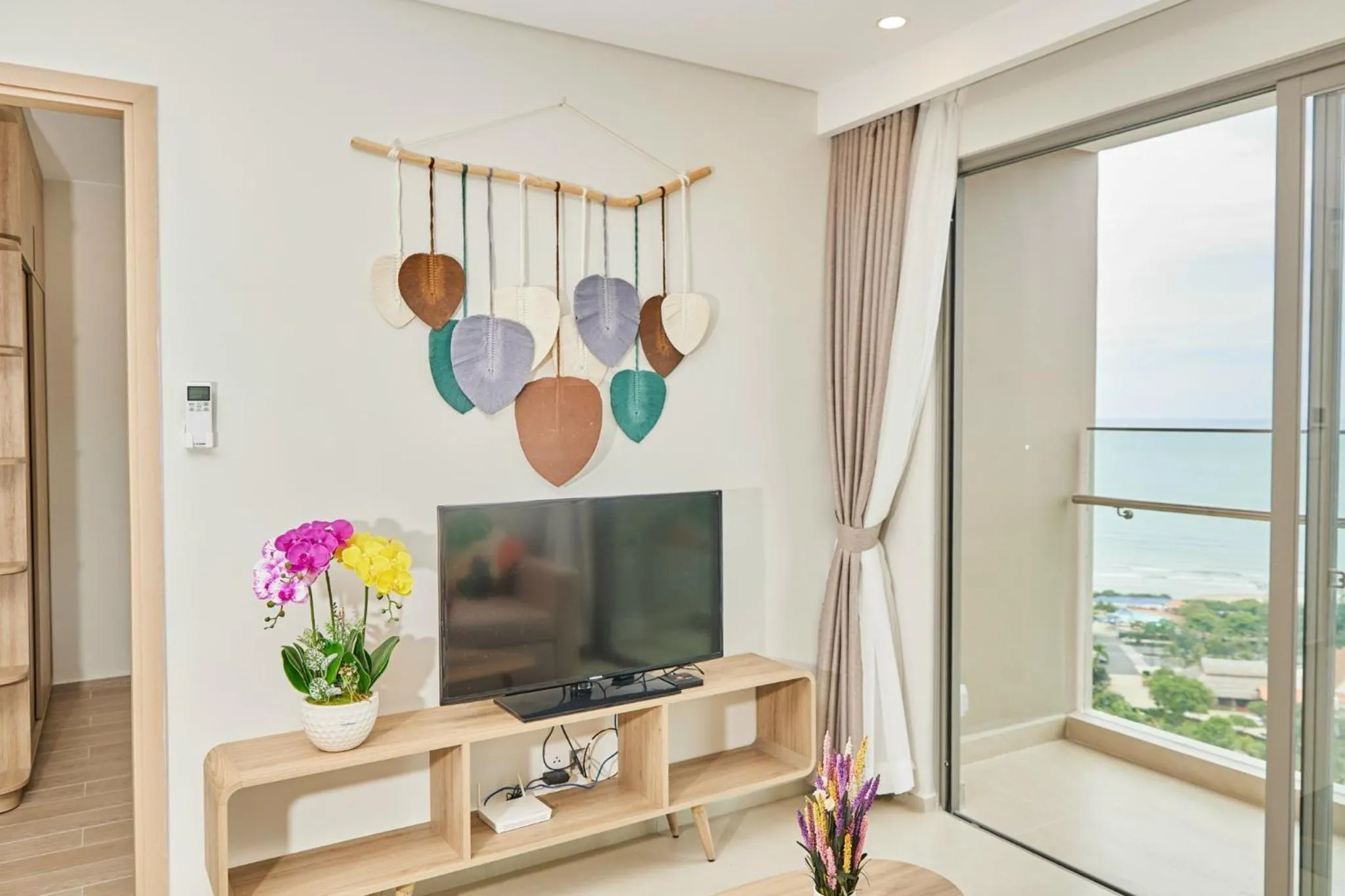 Living room in The Sóng Apartment Vũng Tàu - Mita House