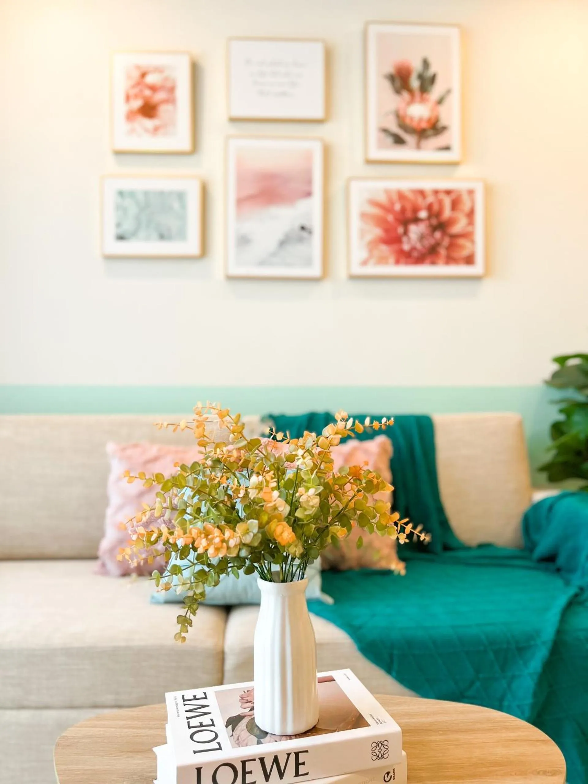 Living room in The Sóng Apartment Vũng Tàu - Mita House