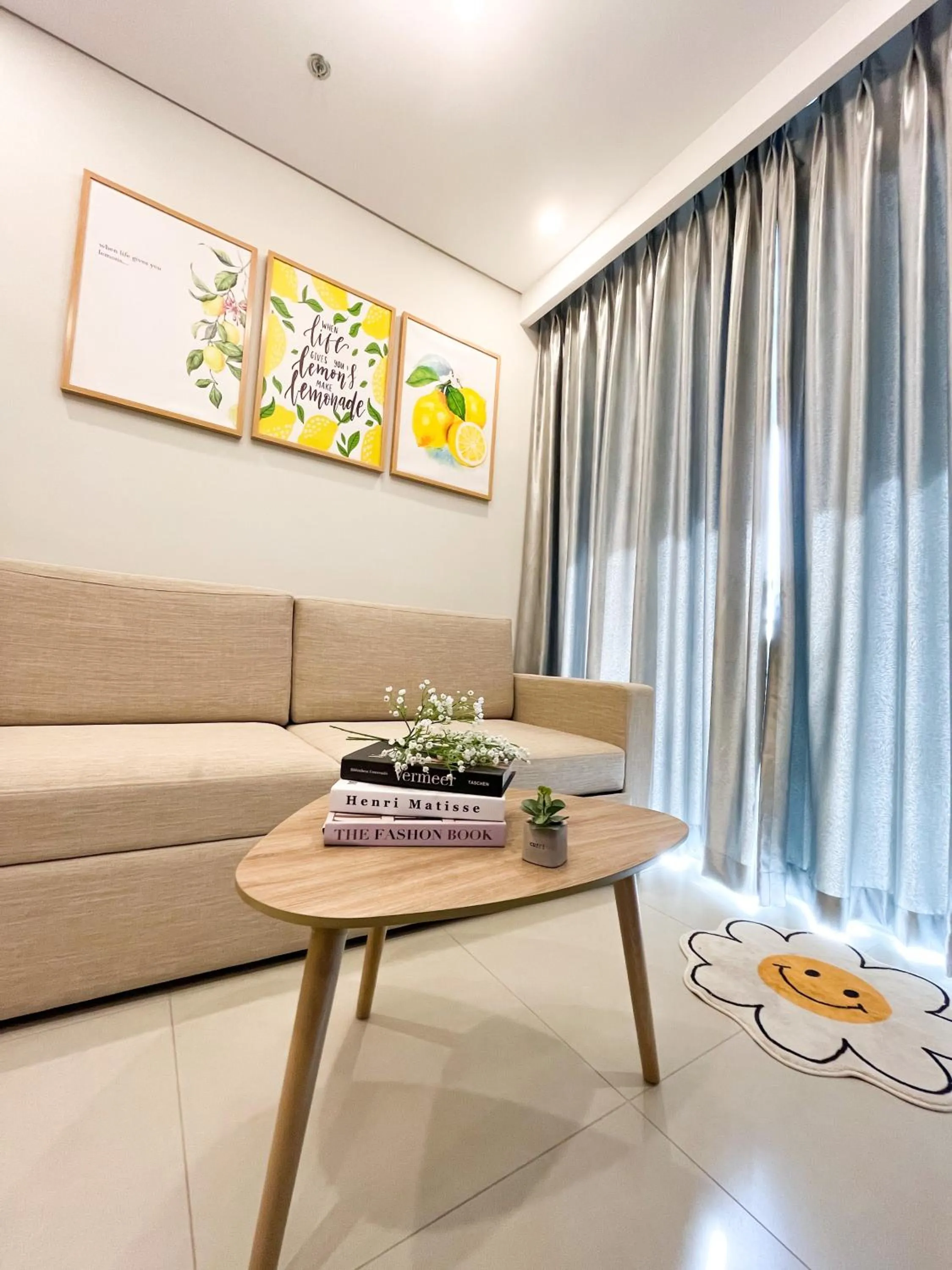 Living room in The Sóng Apartment Vũng Tàu - Mita House