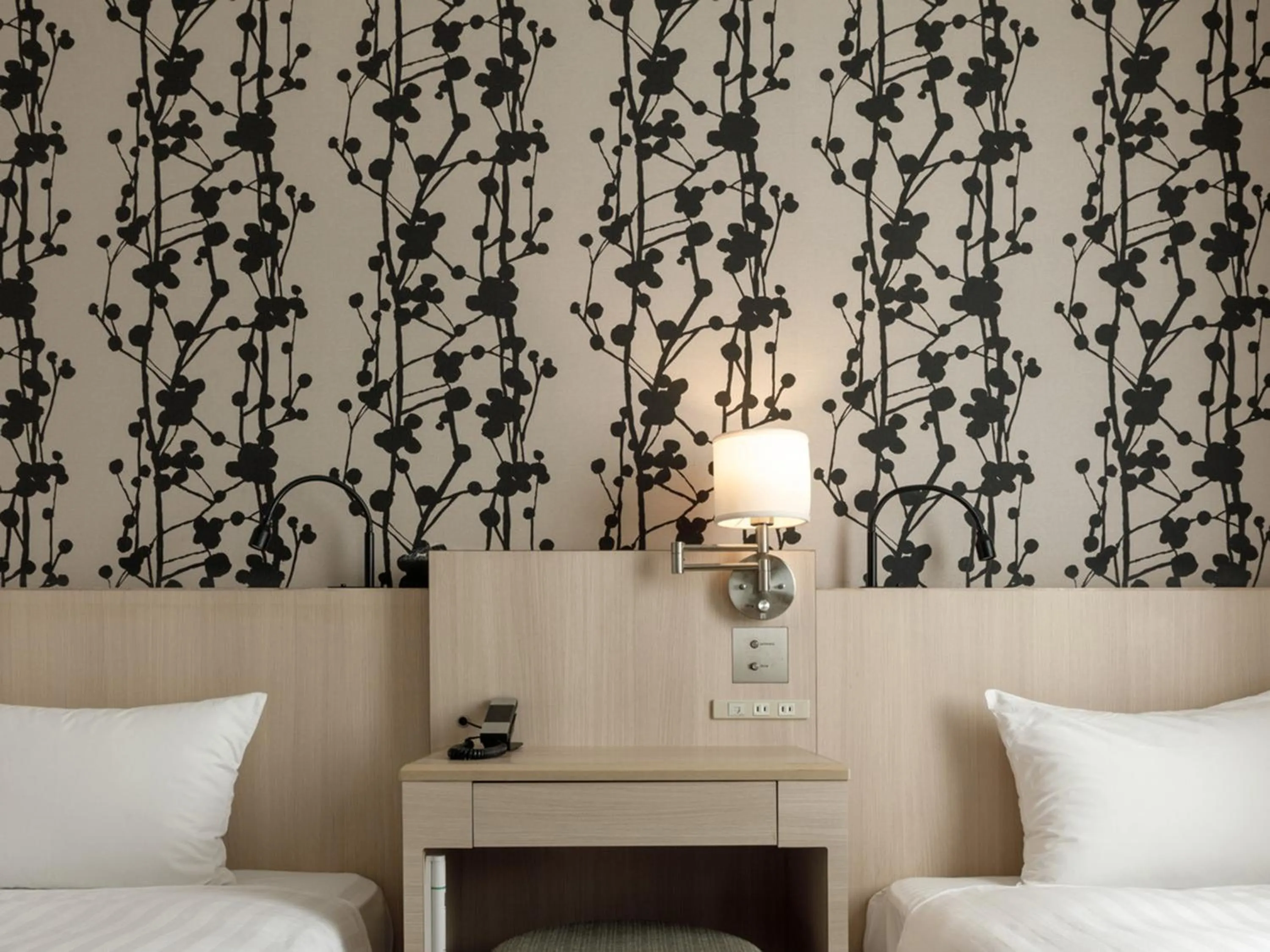 Photo of the whole room, Bed in Nishitetsu Resort Inn Beppu