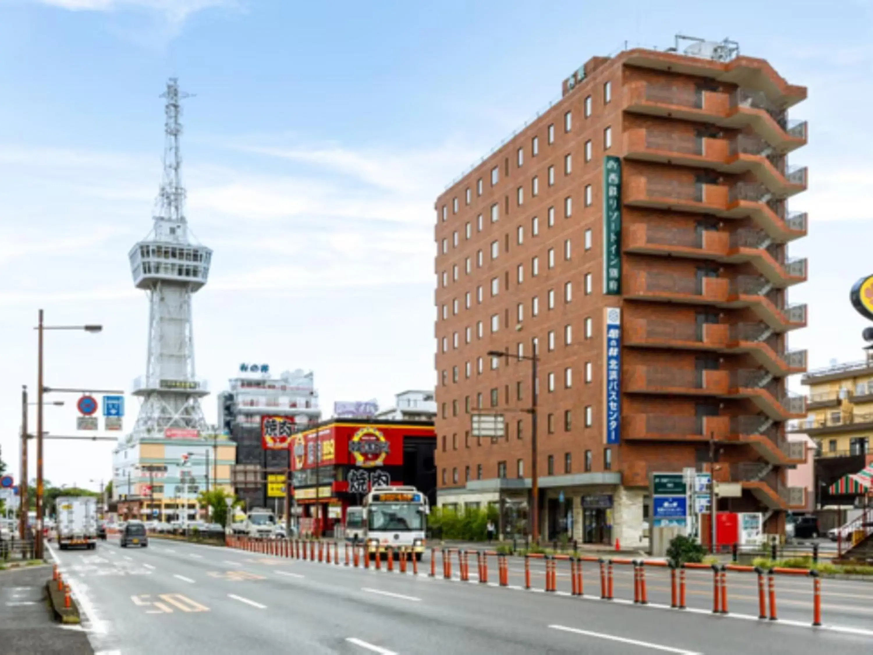 Property building in Nishitetsu Resort Inn Beppu Property building in Nishitetsu Resort Inn Beppu