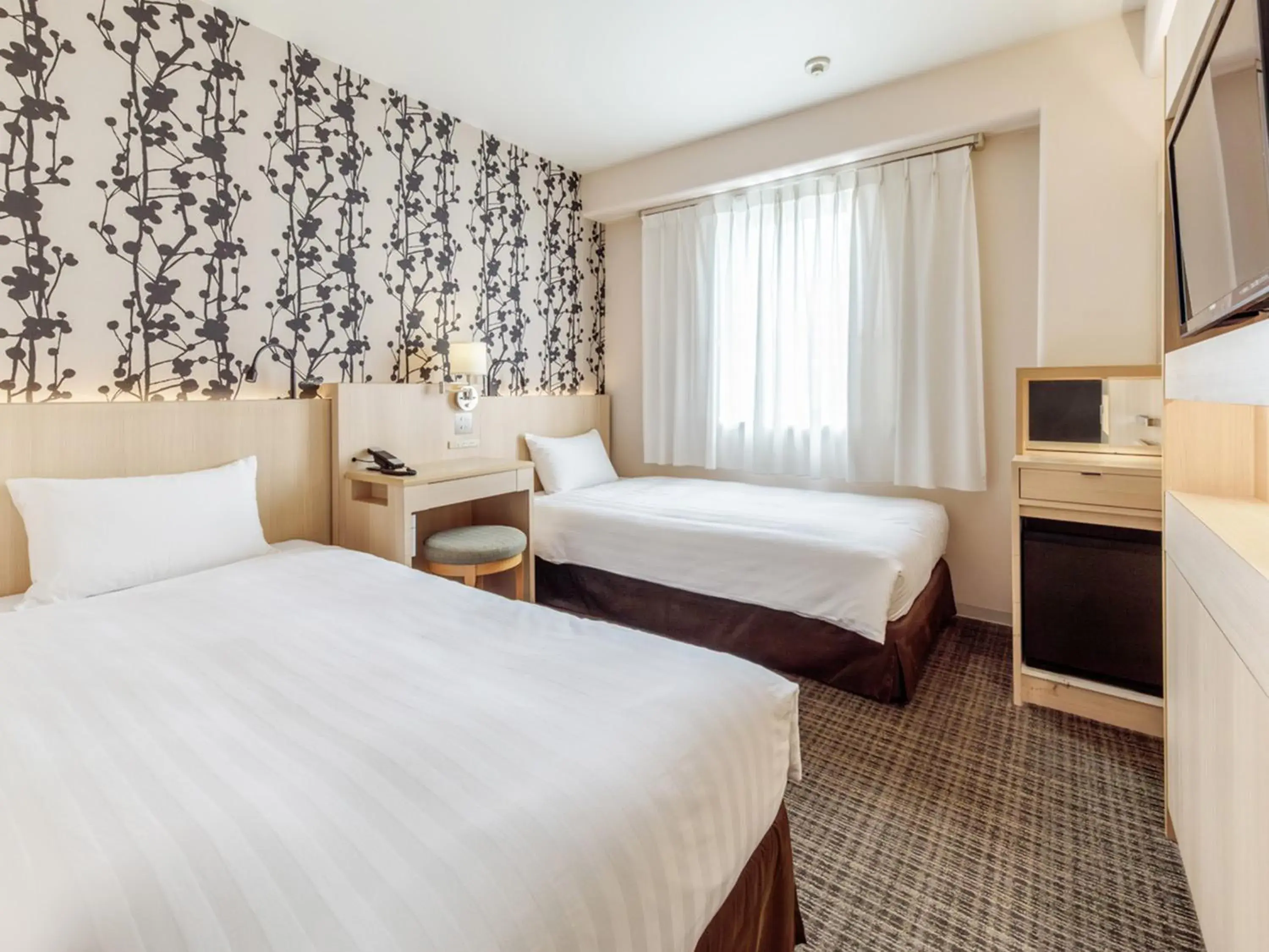 Photo of the whole room, Bed in Nishitetsu Resort Inn Beppu Photo of the whole room, Bed in Nishitetsu Resort Inn Beppu