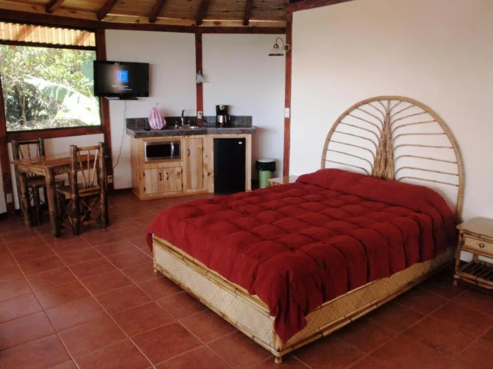 Bed in Cascata Del Bosco Cabinas