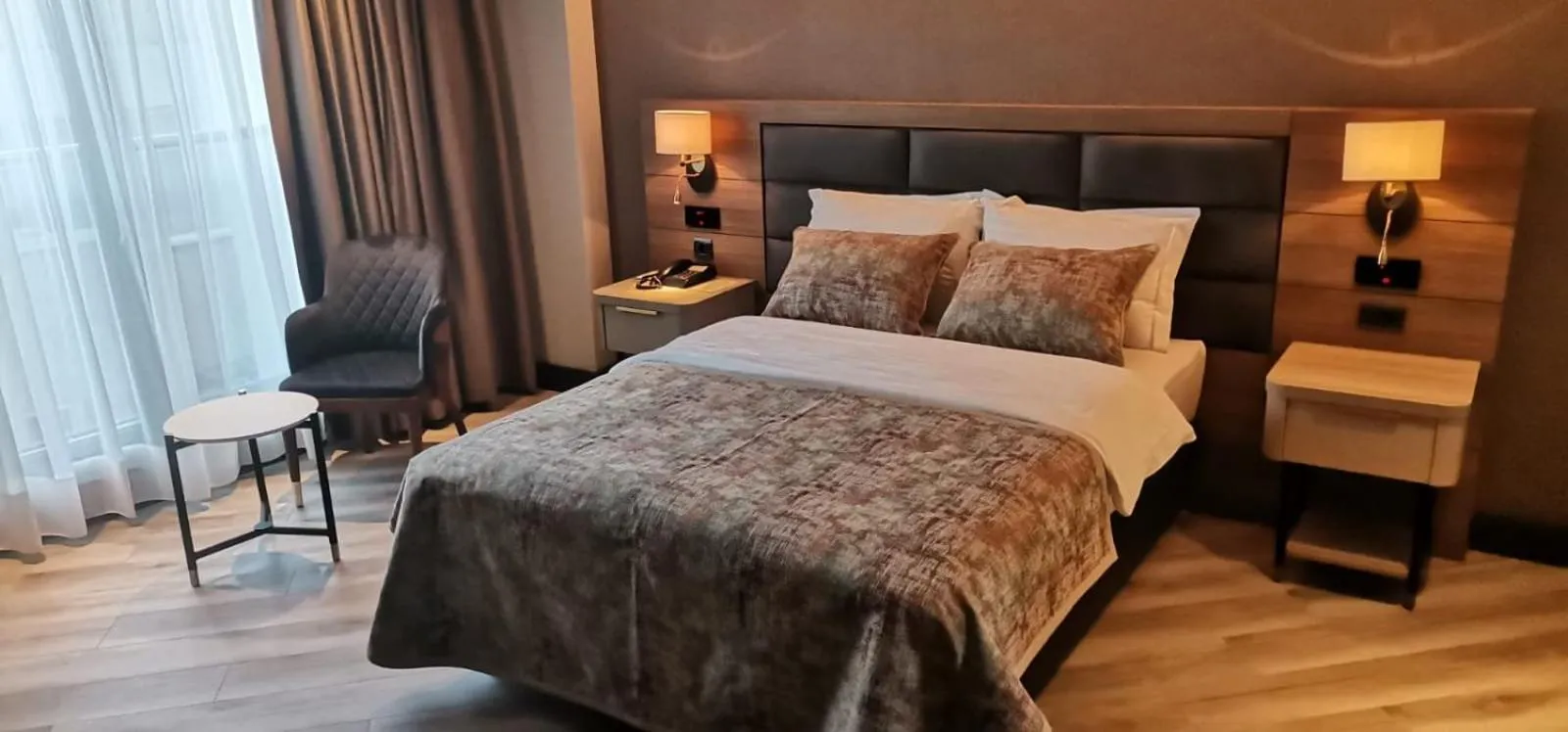 Bed in CITY ASYA HOTEL