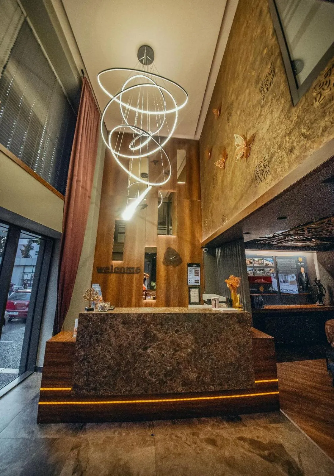 Lobby or reception in CITY ASYA HOTEL