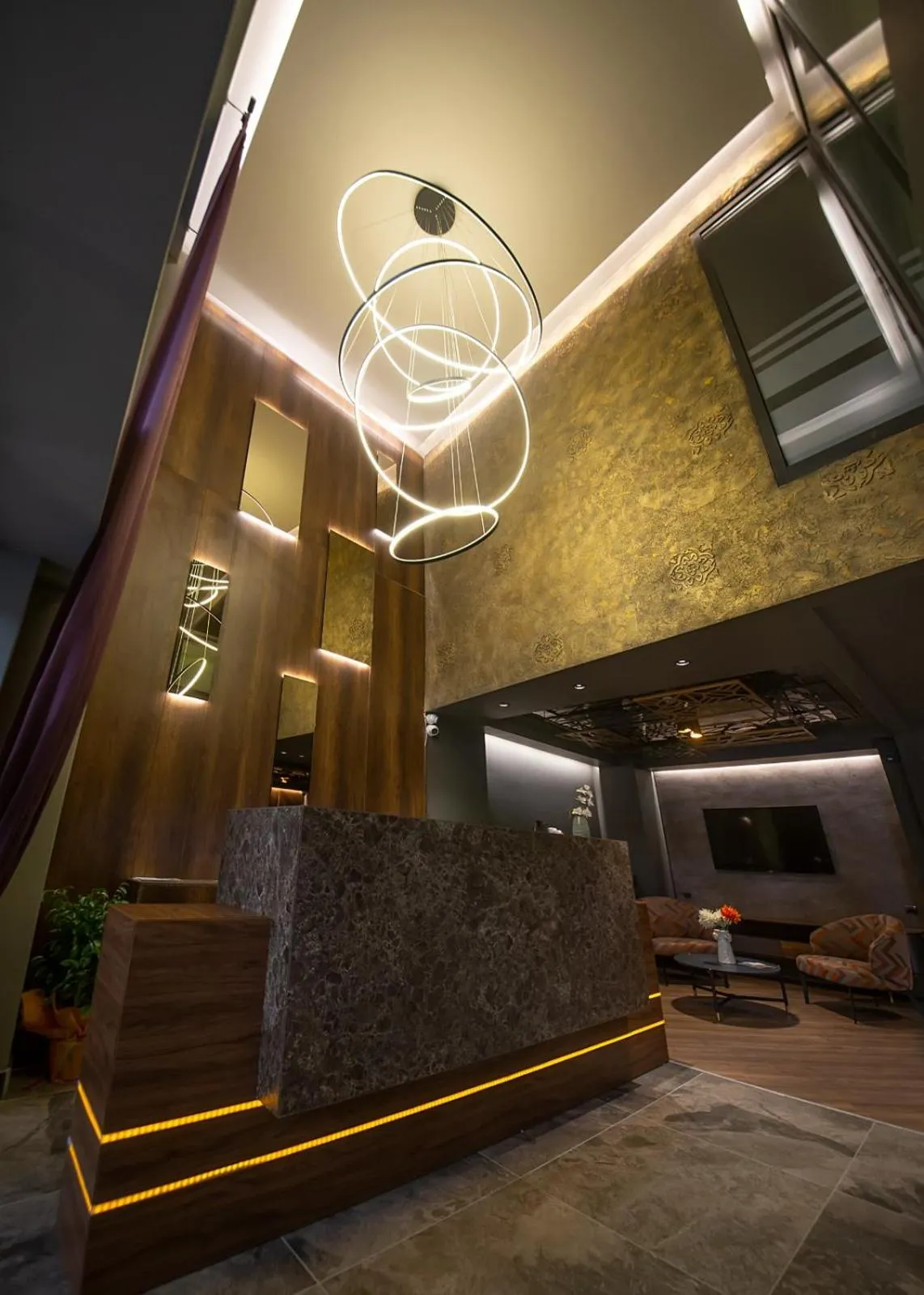 Lobby or reception in CITY ASYA HOTEL