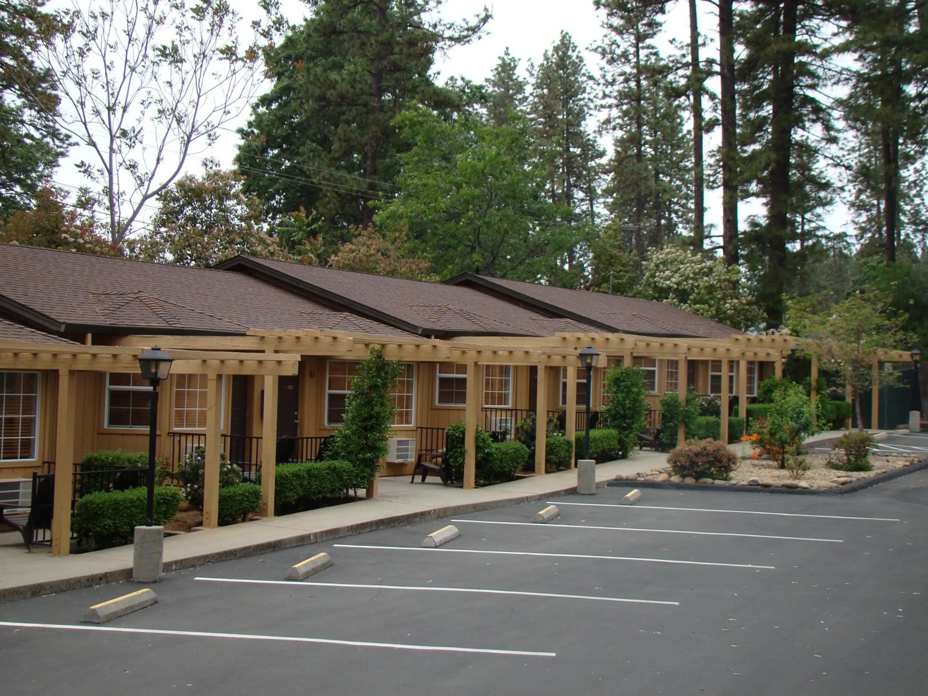 Bird's eye view in Ponderosa Gardens Motel