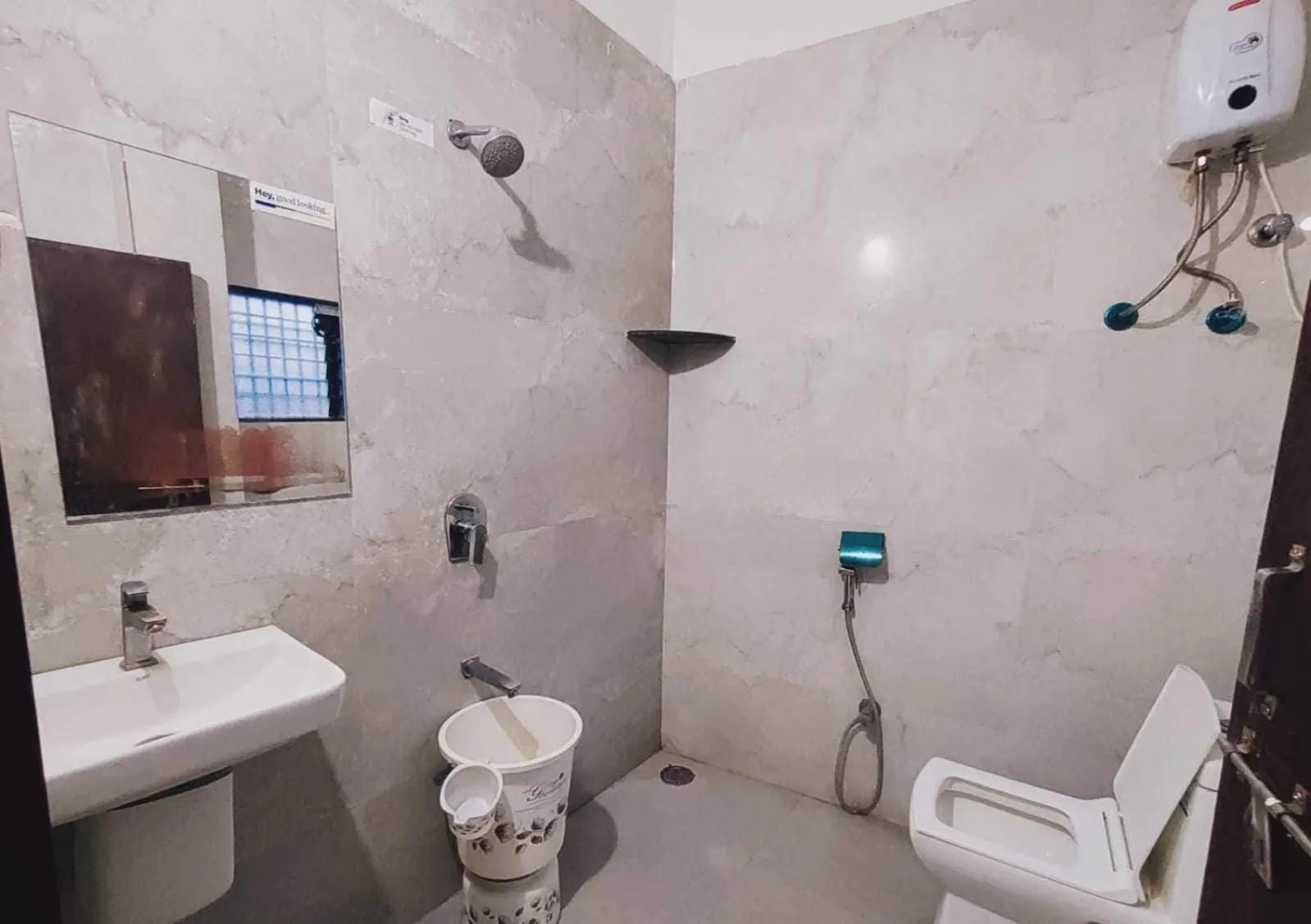 Bathroom in Hotel O Grand Executive