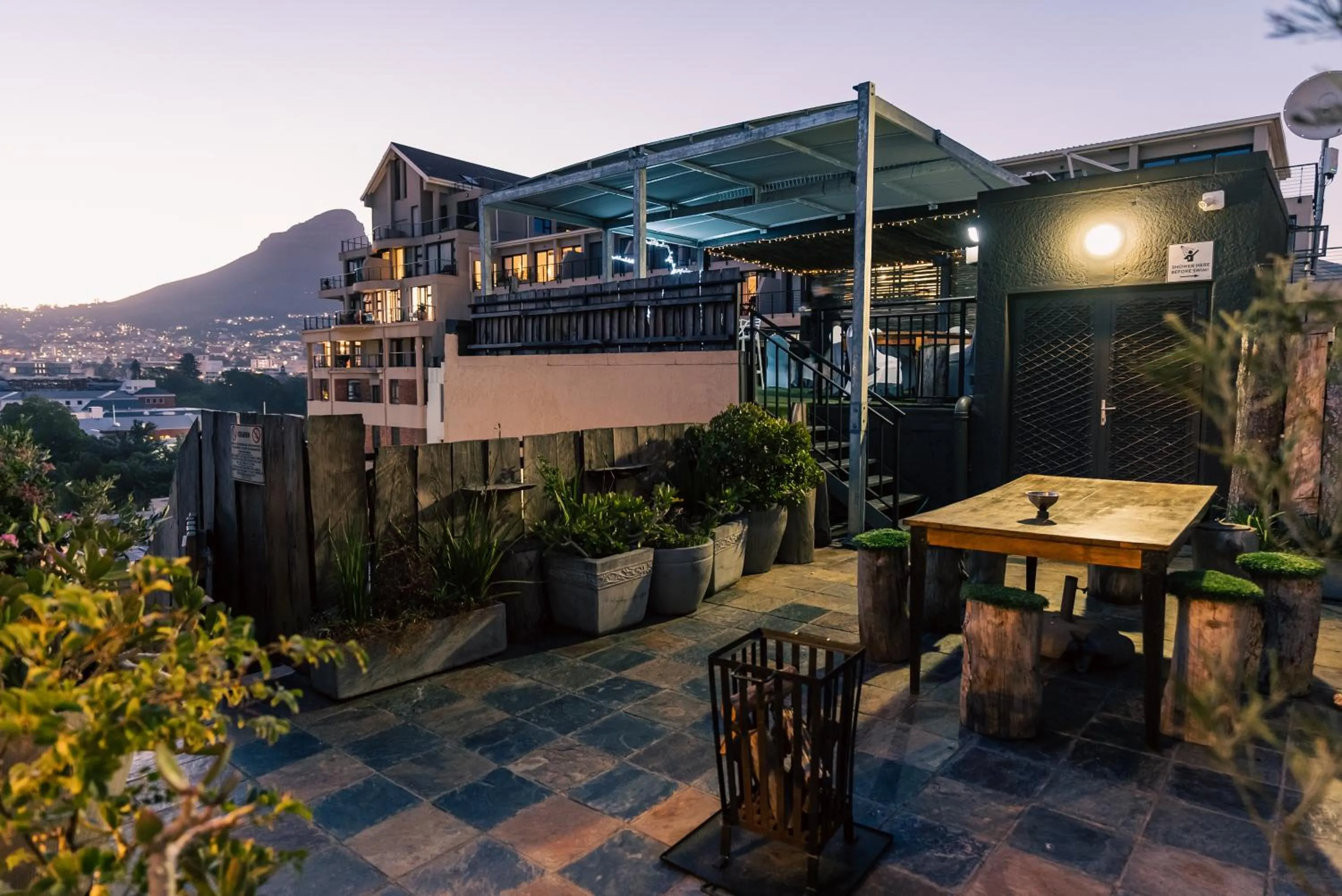 Natural landscape in Cape Diamond Boutique Hotel