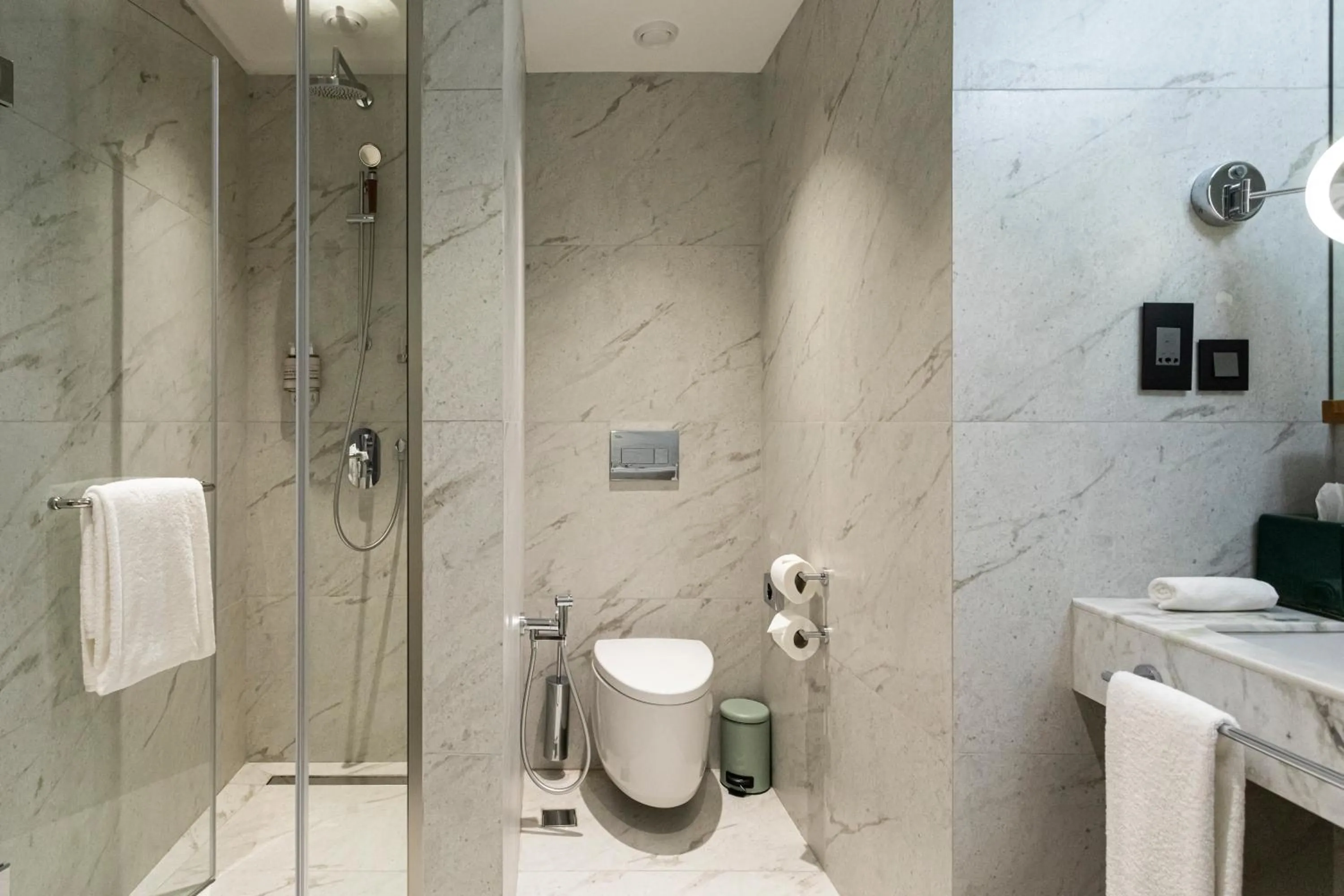 Shower in Khedi Hotel Tbilisi