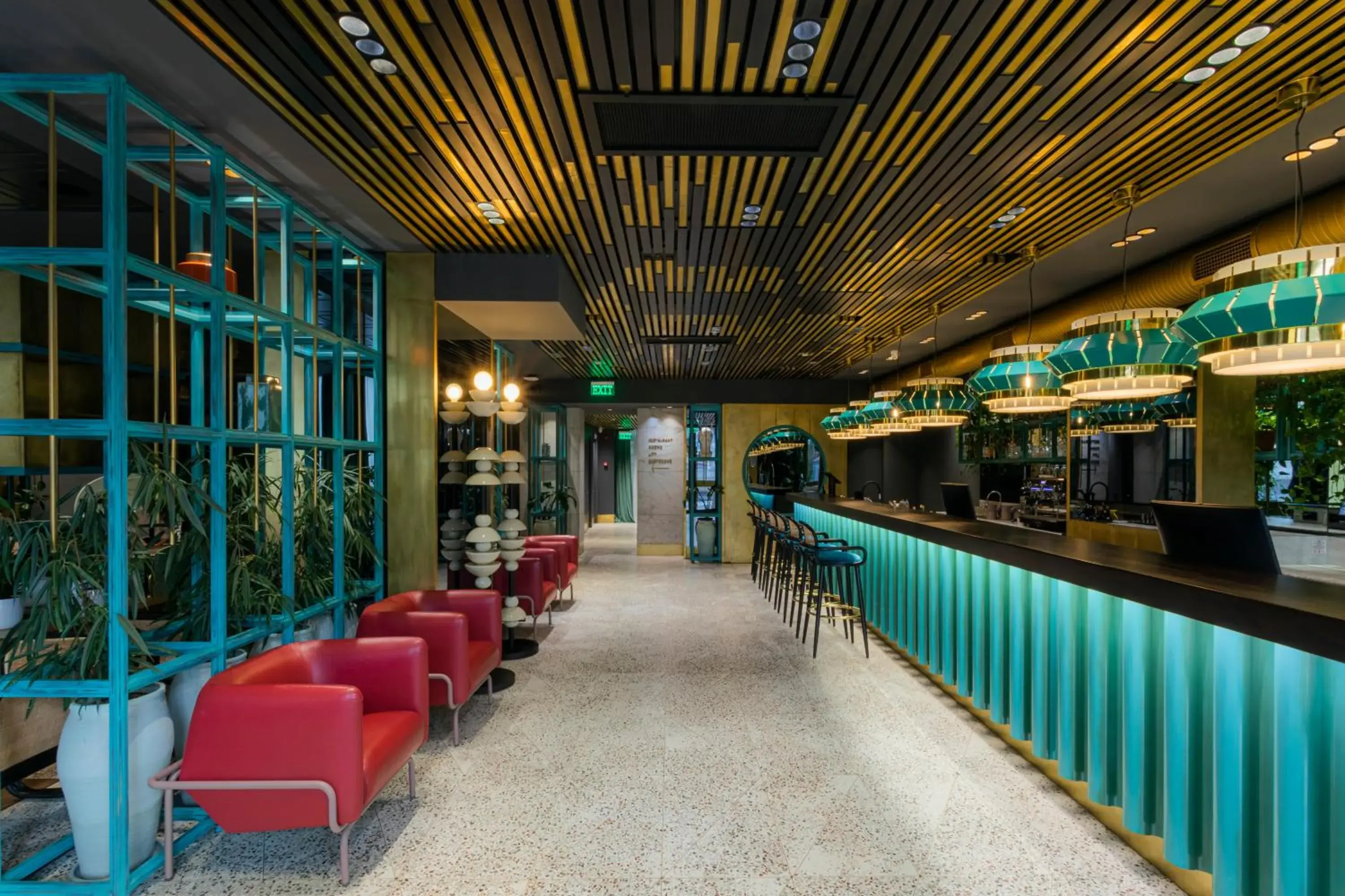 Lobby or reception in Khedi Hotel Tbilisi Lobby or reception in Khedi Hotel Tbilisi