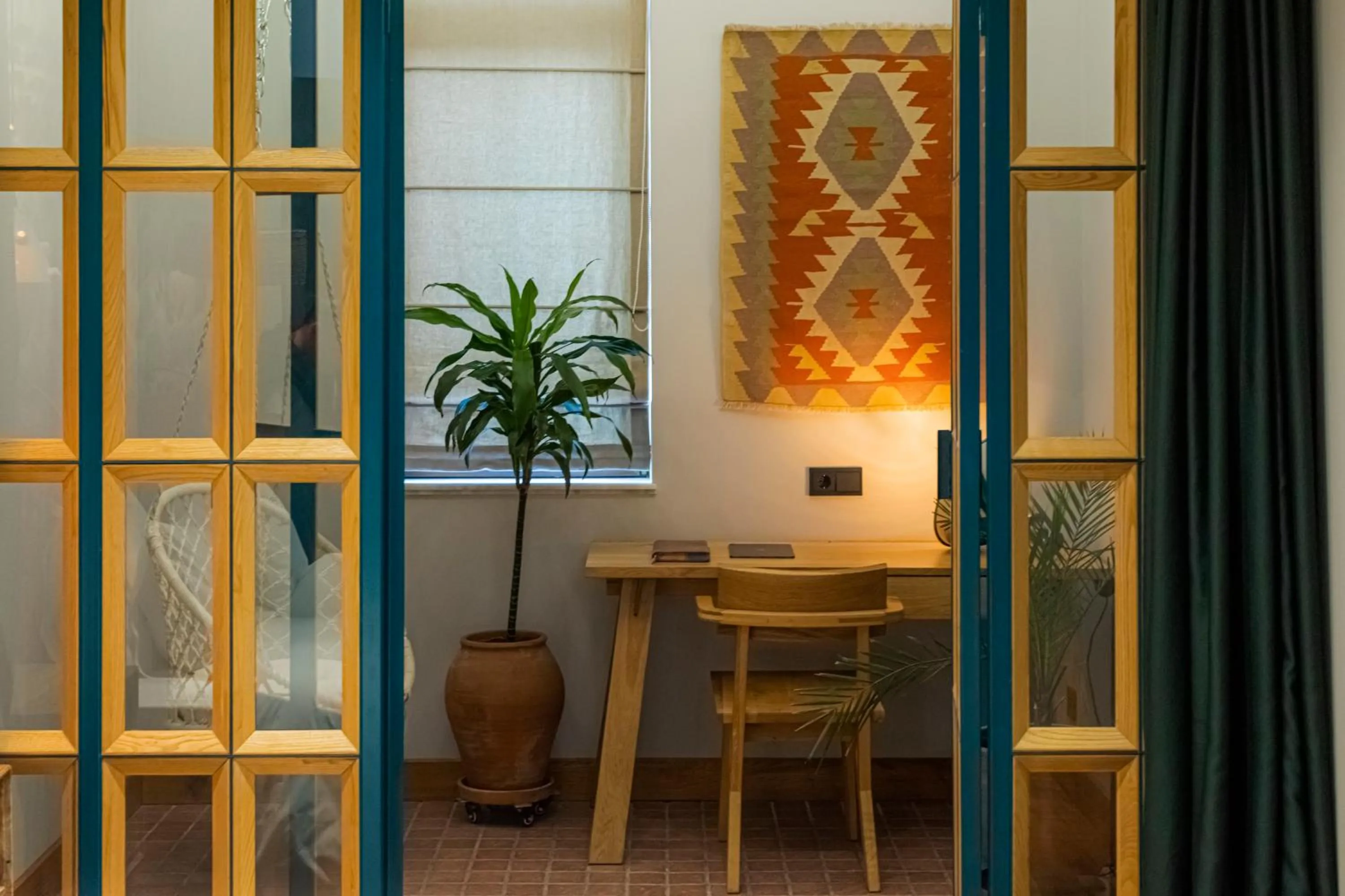 Seating area in Khedi Hotel Tbilisi