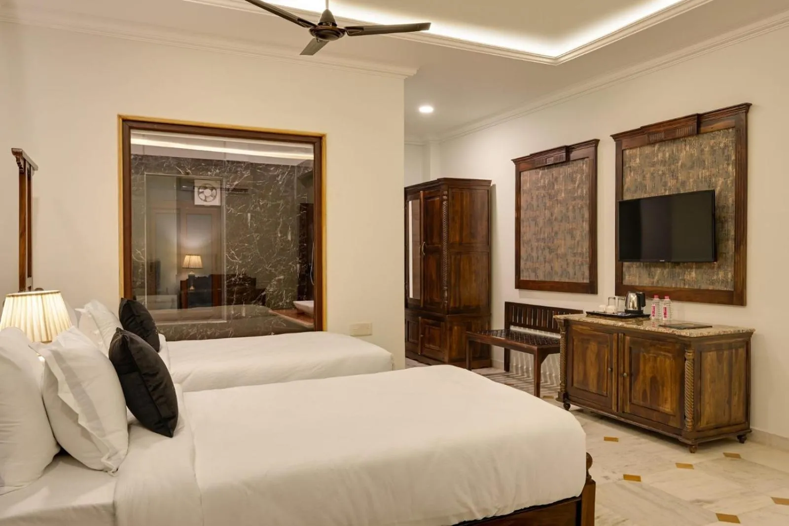 Bed in Shahpura Barliyas House