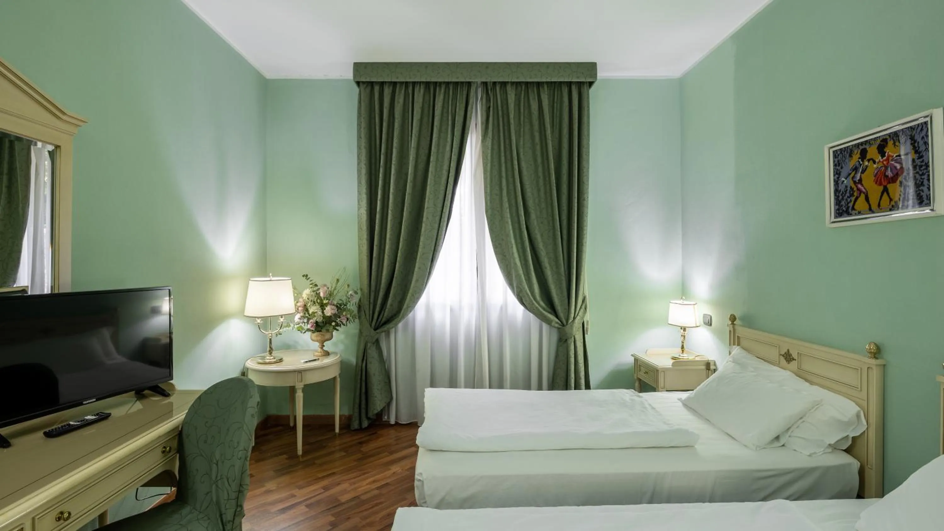 Bed in Hotel Lucrezia Borgia