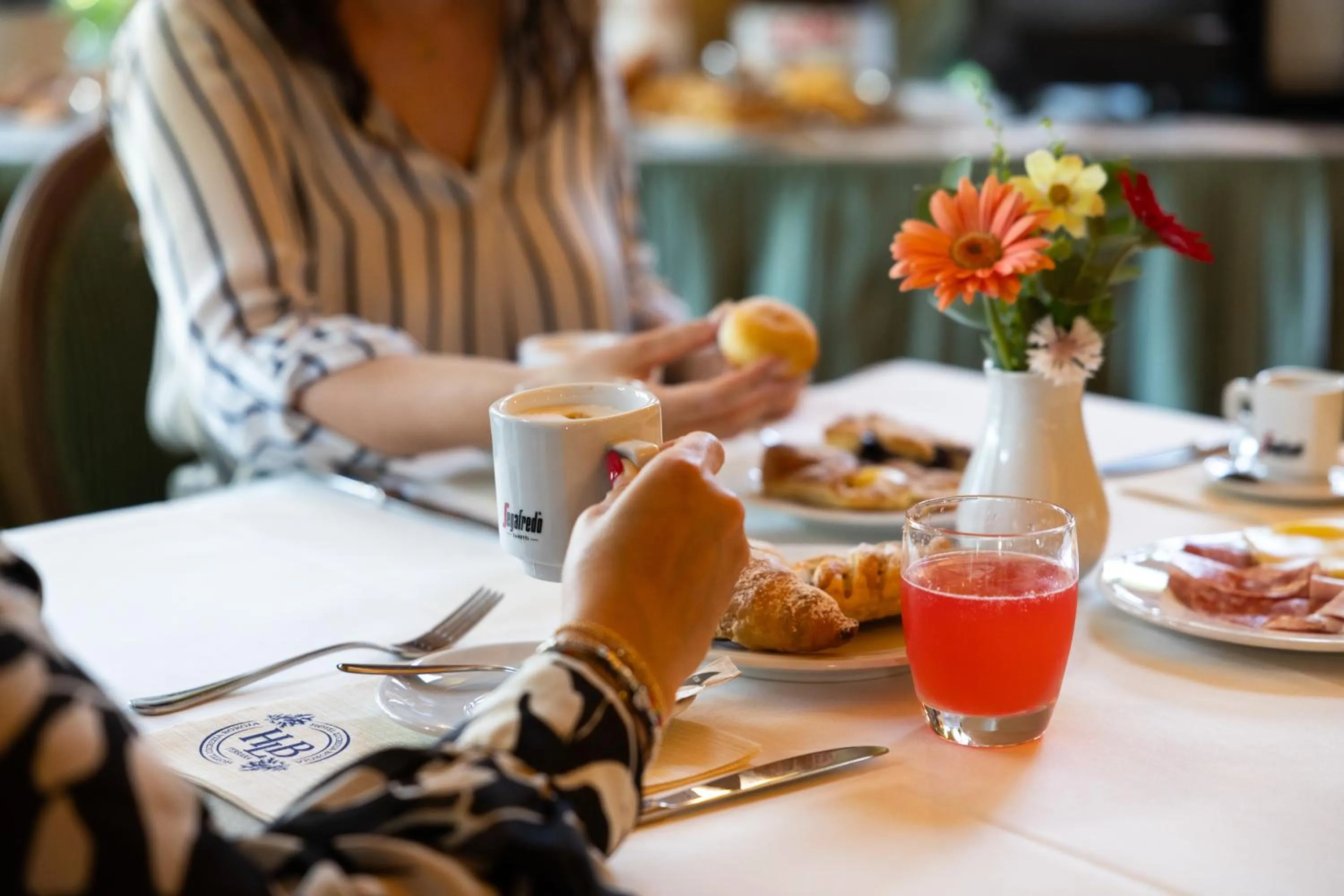 Food and drinks in Hotel Lucrezia Borgia