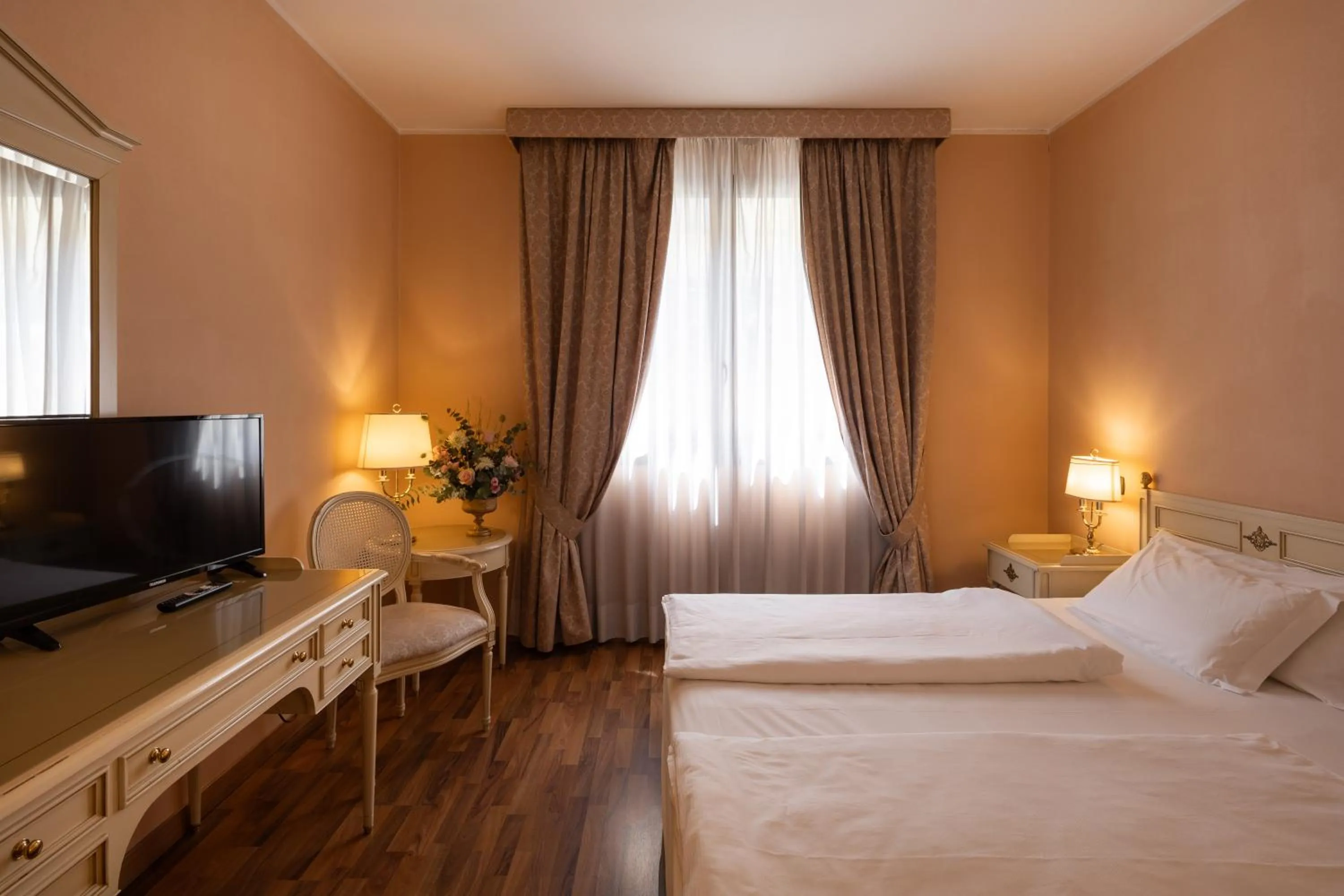 Bed in Hotel Lucrezia Borgia