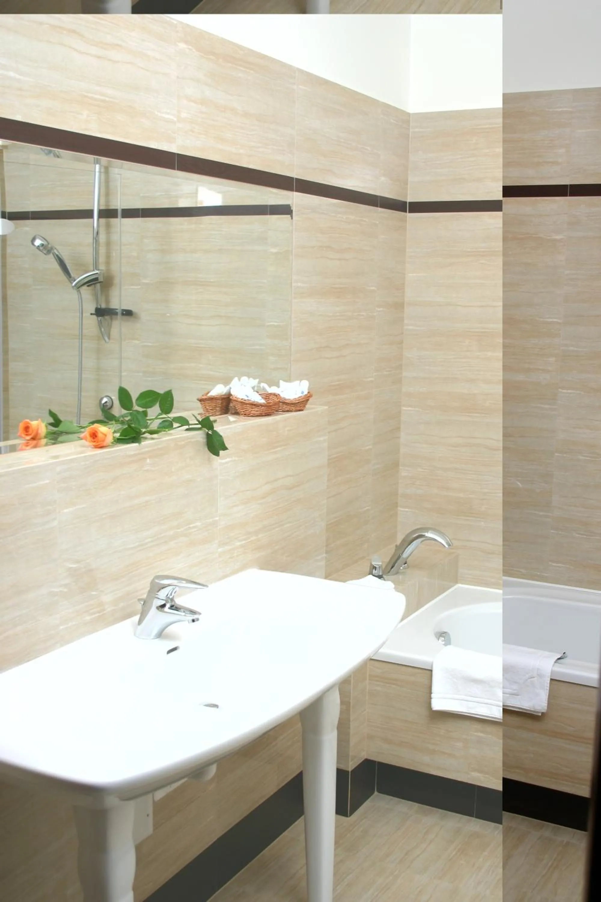 Bathroom in Hotel Hubertus Rzeszów