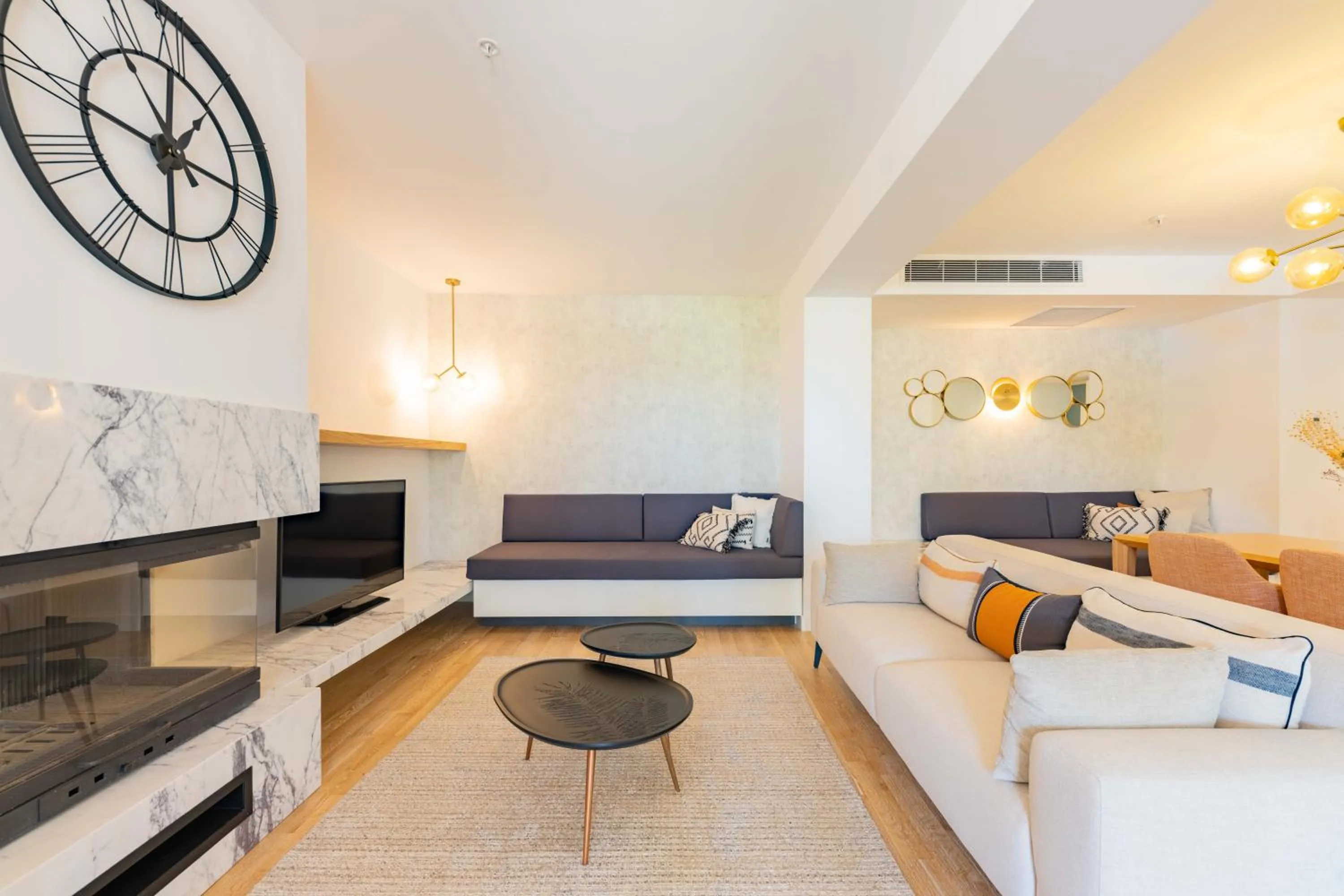 Living room in Pınar Otel