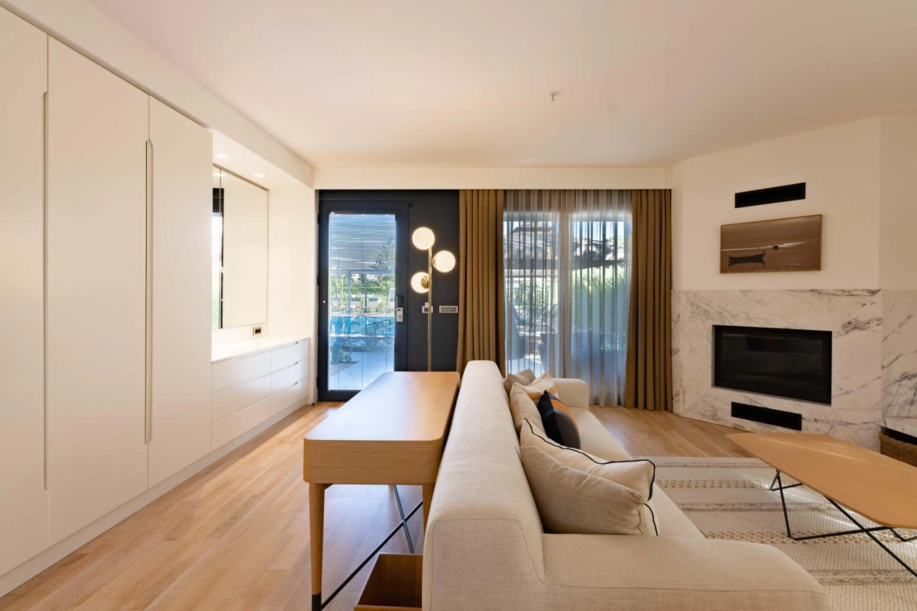 Living room in Pınar Otel